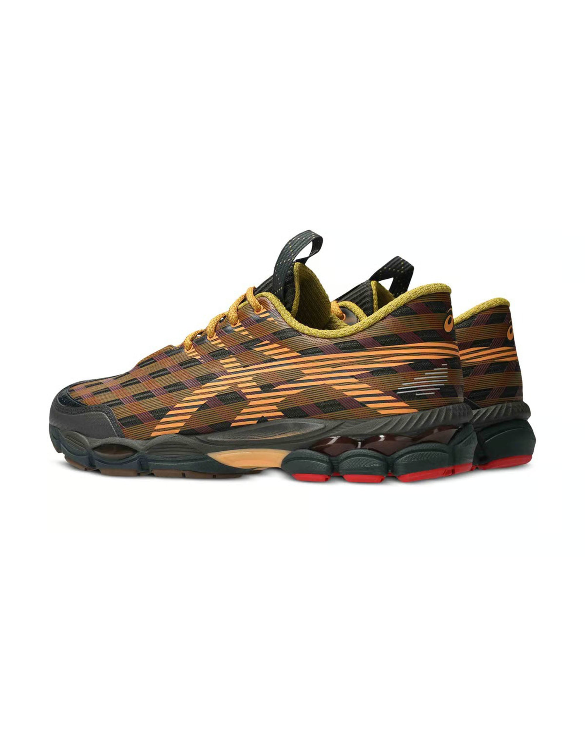 US8-S Gel-SJ33 - Black Coffee / Orange Lily