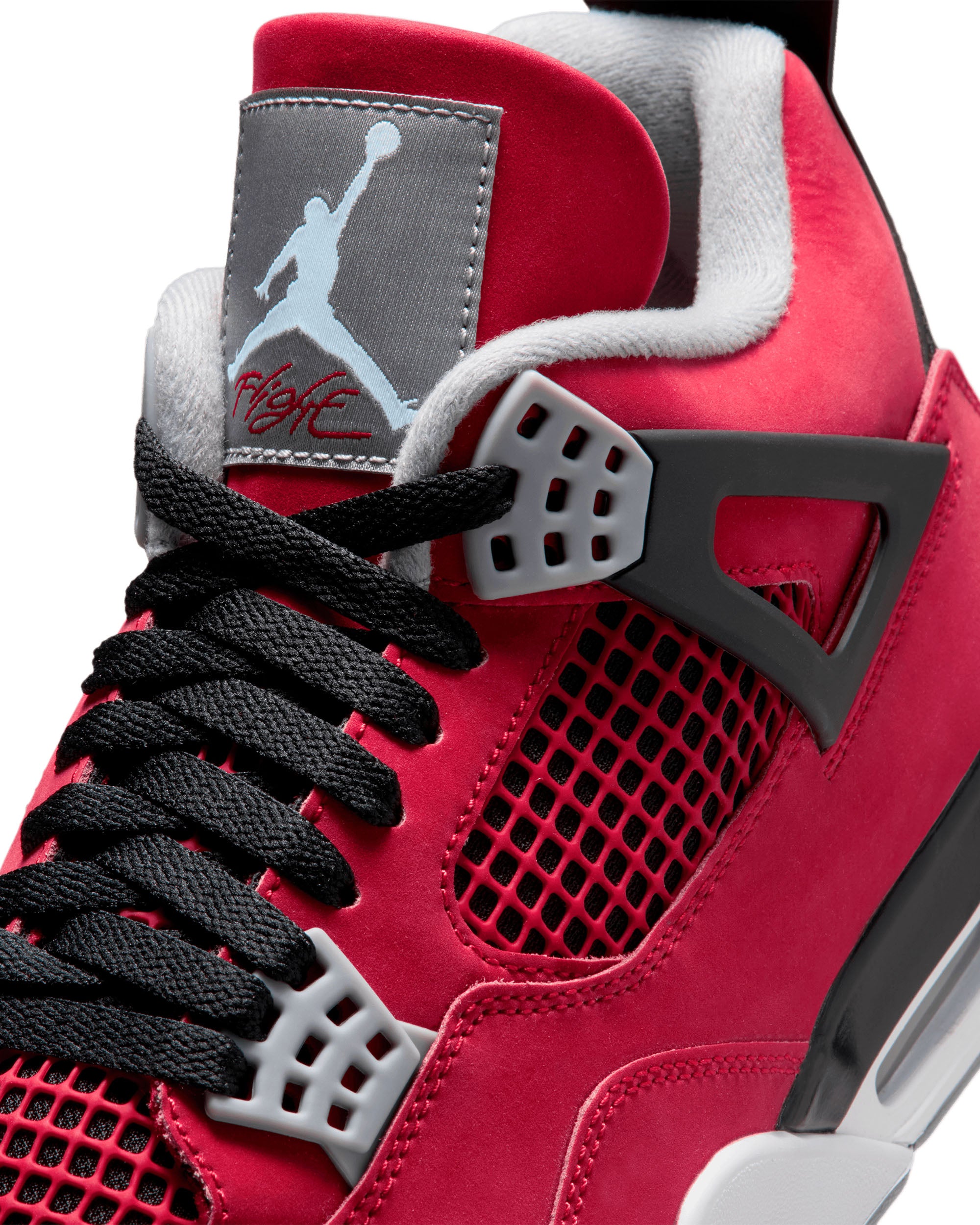 Air Jordan 4 Retro - Fire Red / White / Black Cement