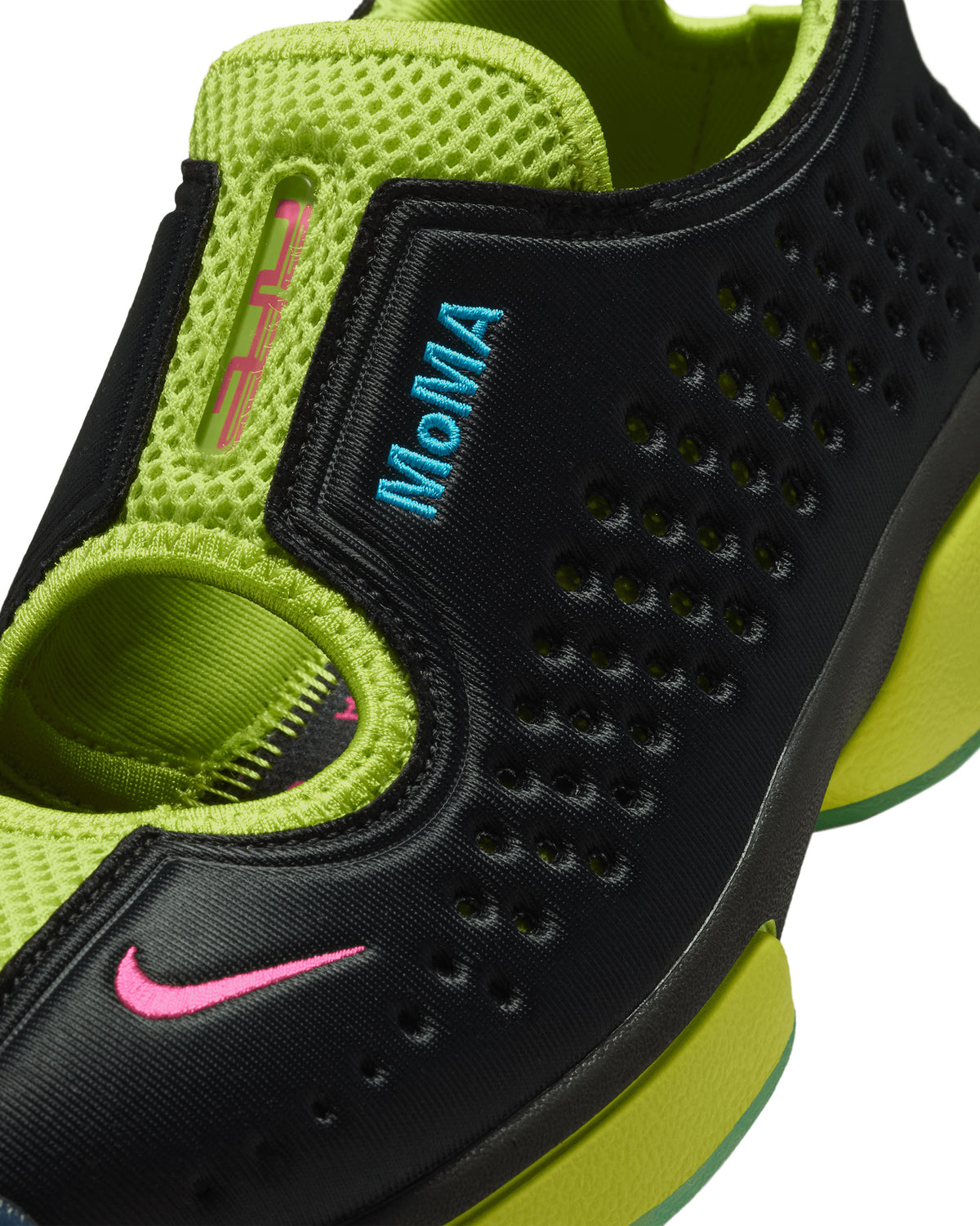 Women's MoMA Air Rift 2 SP - Black / Light Fuchsia / Cyber / Dark Powder Blue