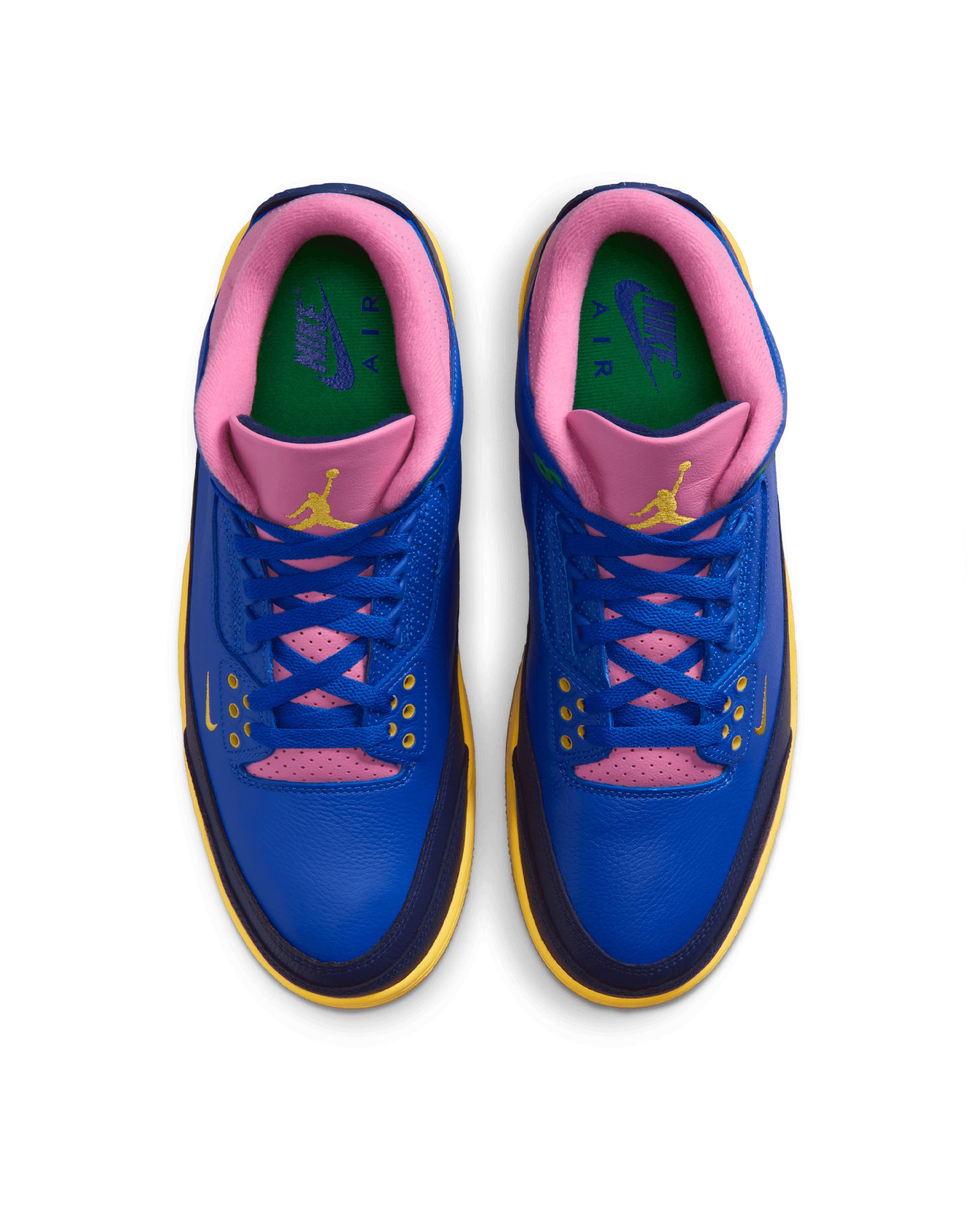 Air Jordan 3 Retro OG "Brazil" - Racer Blue / Blue Void