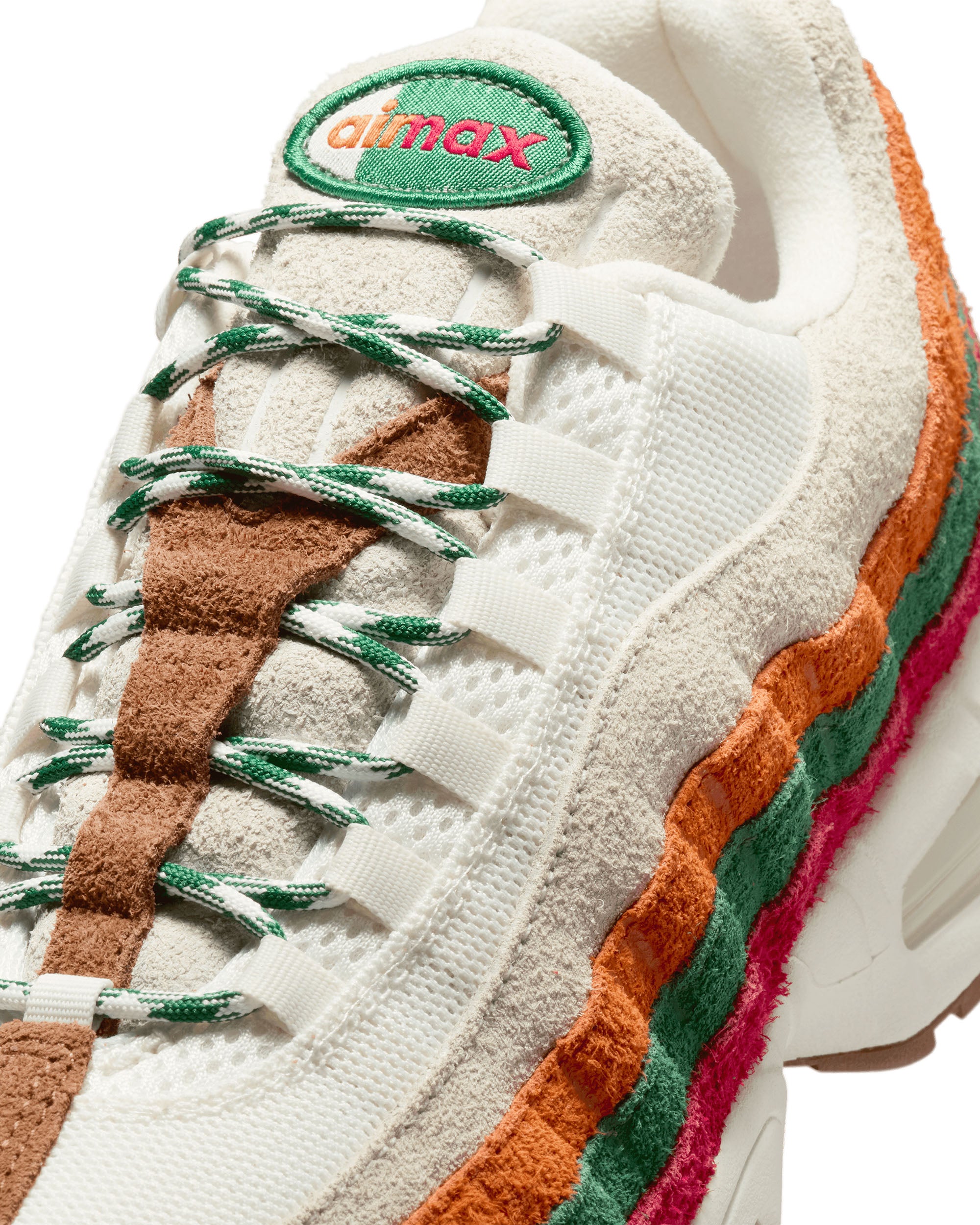 Air Max 95 Big Bubble - Sail / Metallic Silver / Total Orange