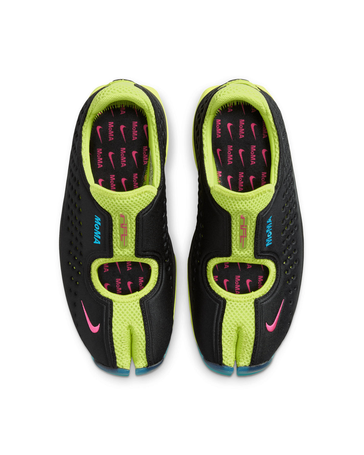 Women's MoMA Air Rift 2 SP - Black / Light Fuchsia / Cyber / Dark Powder Blue