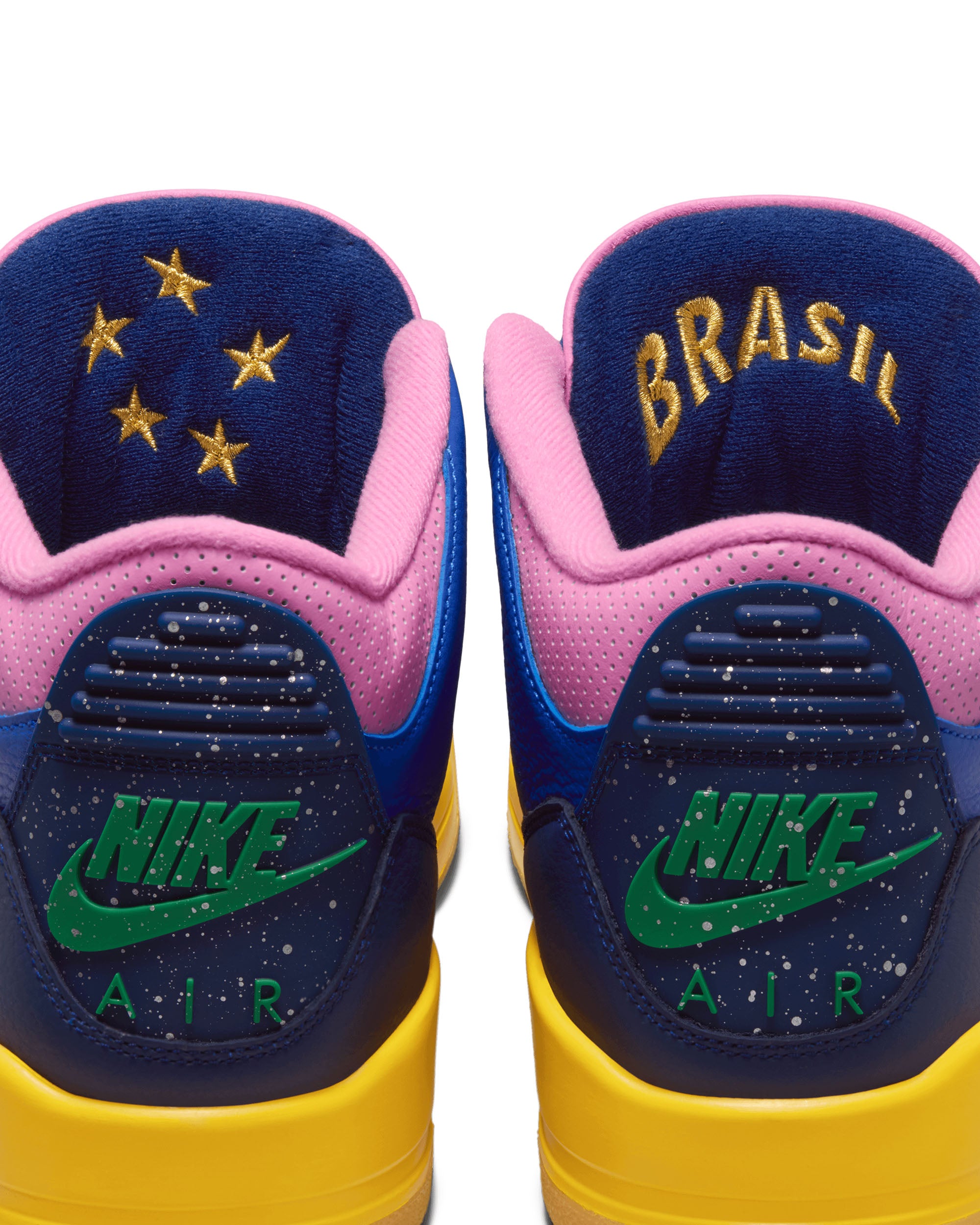 Air Jordan 3 Retro OG "Brazil" - Racer Blue / Blue Void