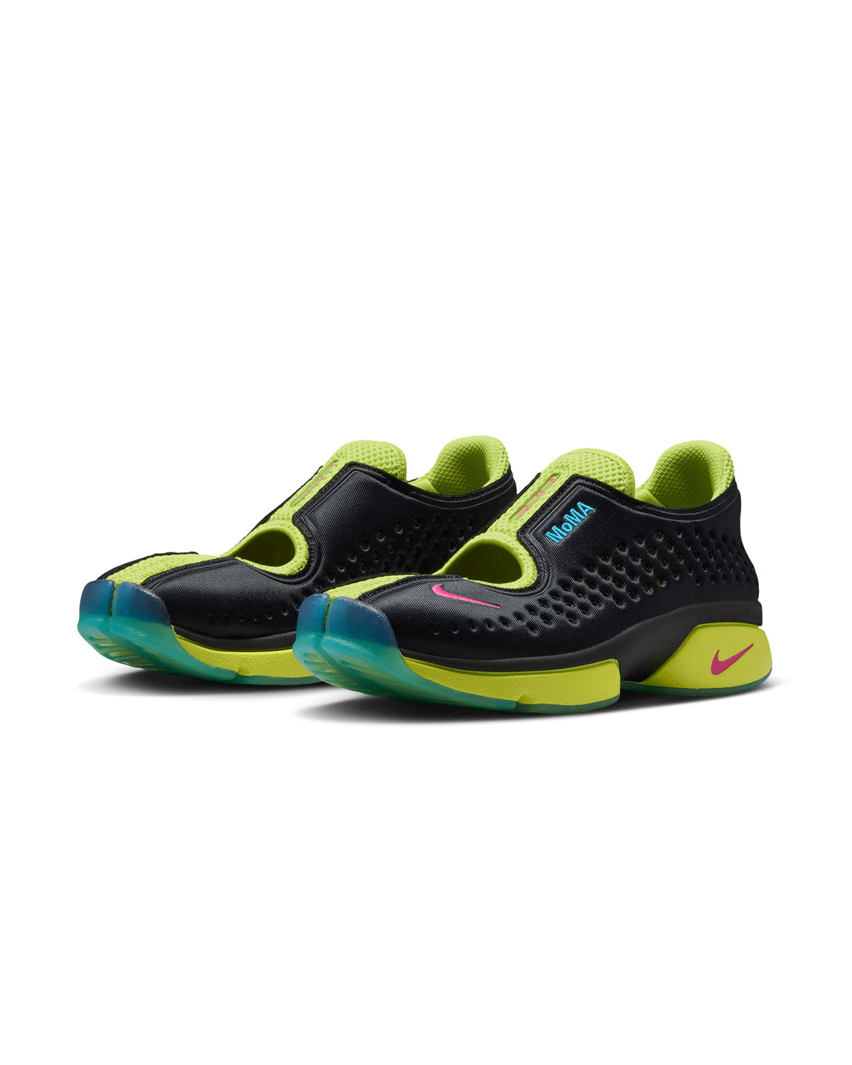 Women's MoMA Air Rift 2 SP - Black / Light Fuchsia / Cyber / Dark Powder Blue
