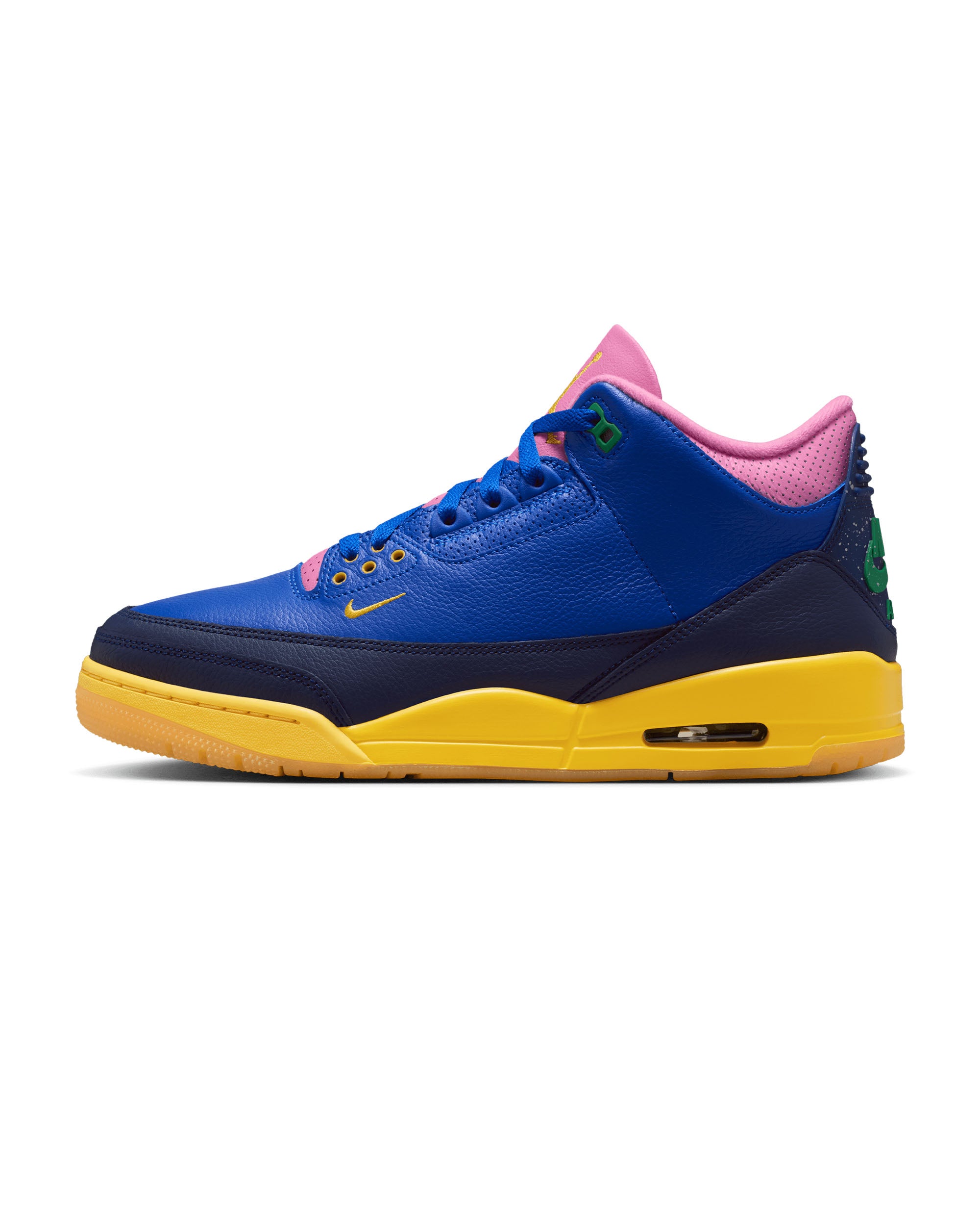 Air Jordan 3 Retro OG "Brazil" - Racer Blue / Blue Void