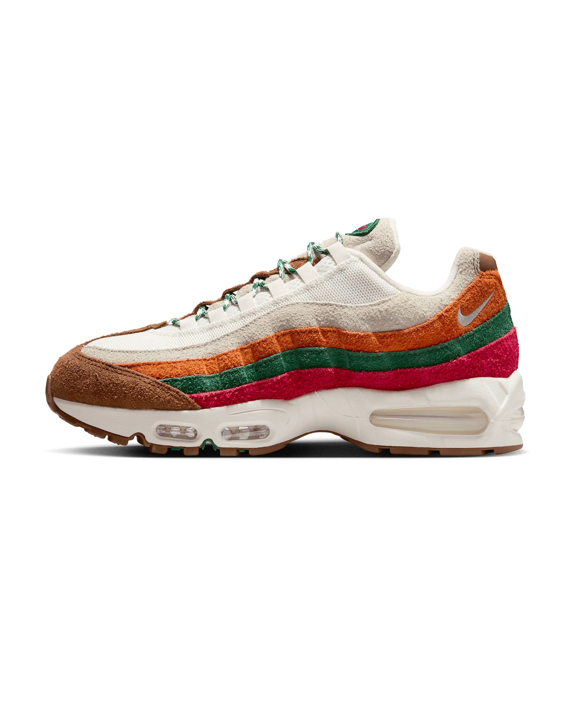 Air Max 95 Big Bubble - Sail / Metallic Silver / Total Orange