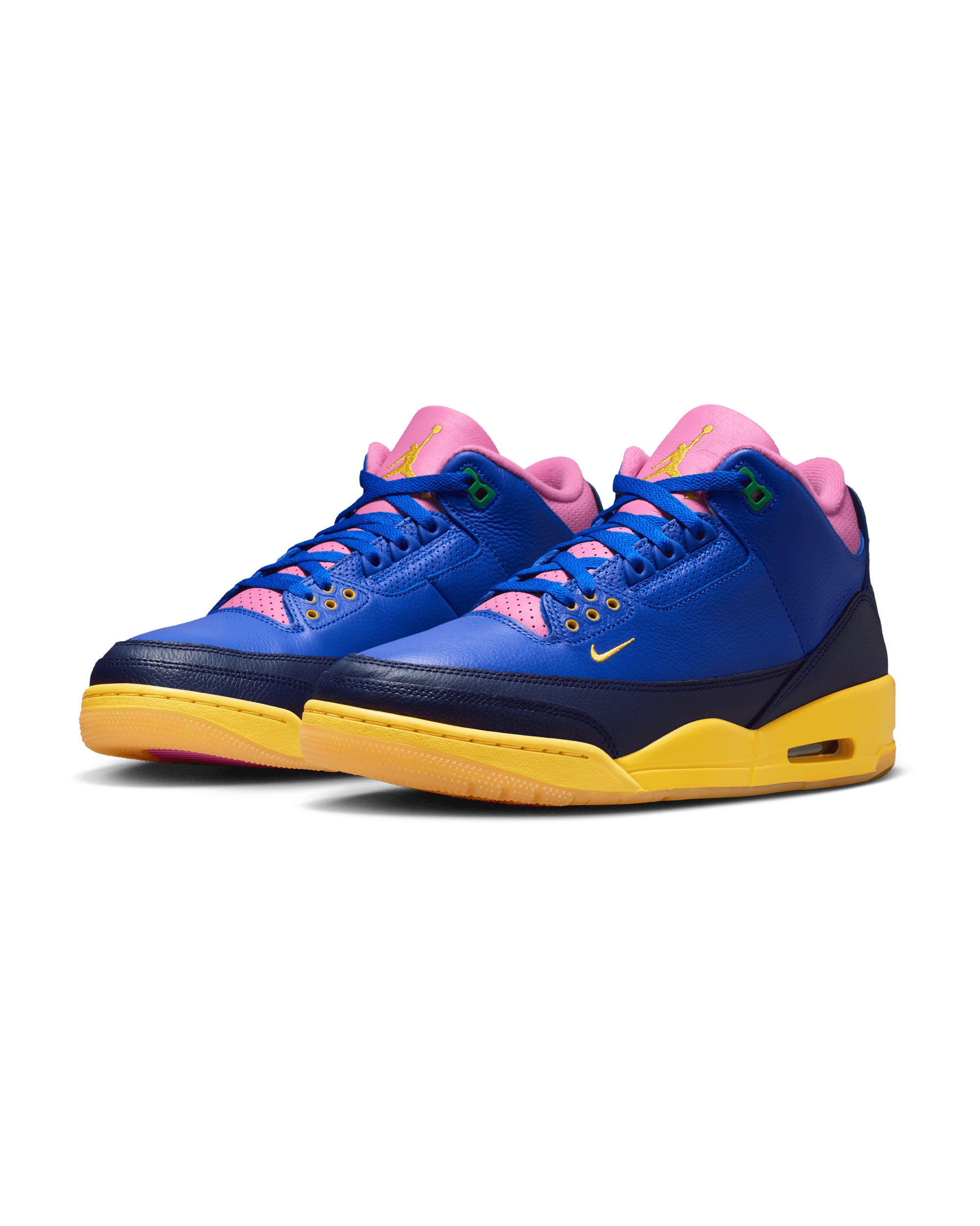 Air Jordan 3 Retro OG "Brazil" - Racer Blue / Blue Void