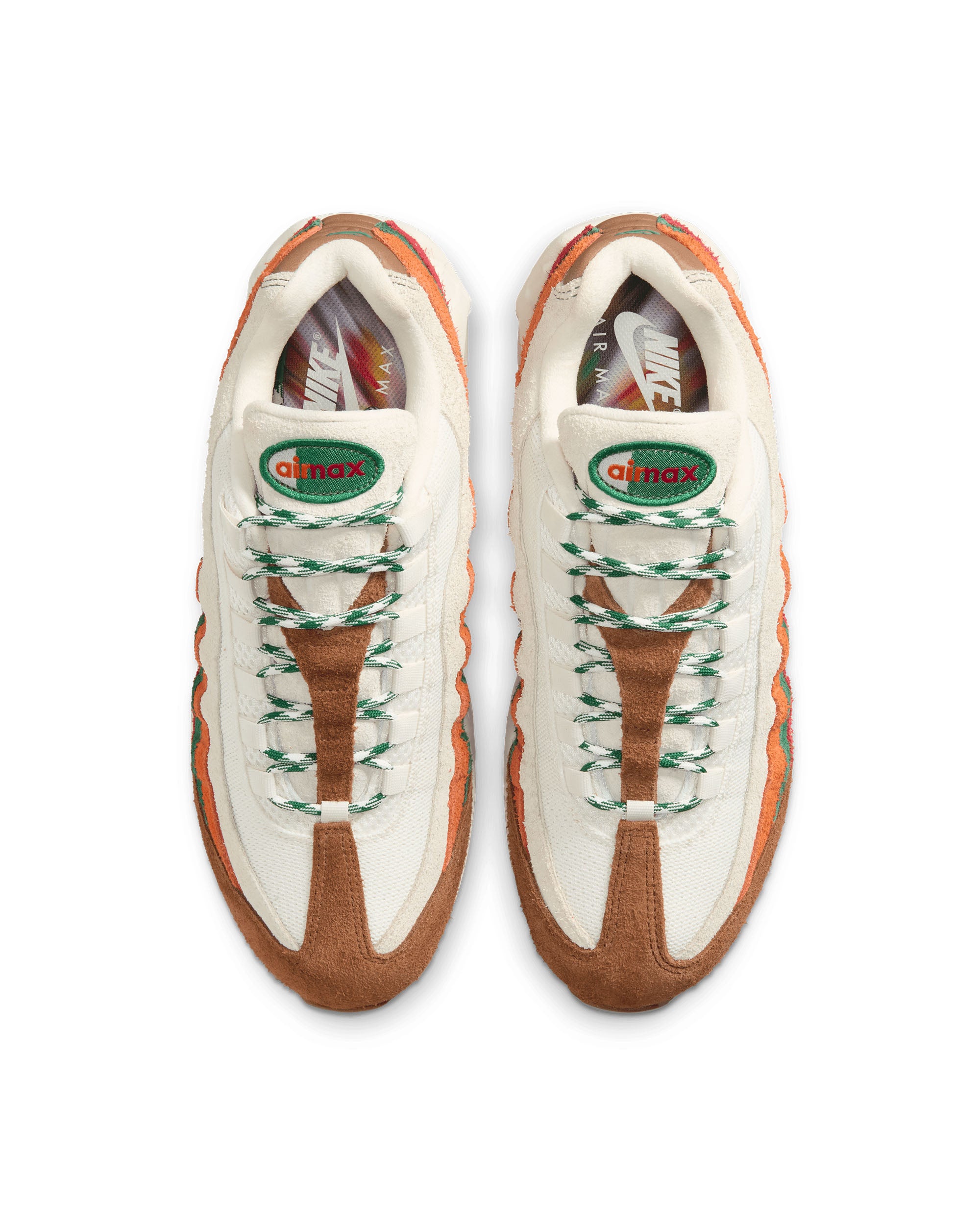 Air Max 95 Big Bubble - Sail / Metallic Silver / Total Orange