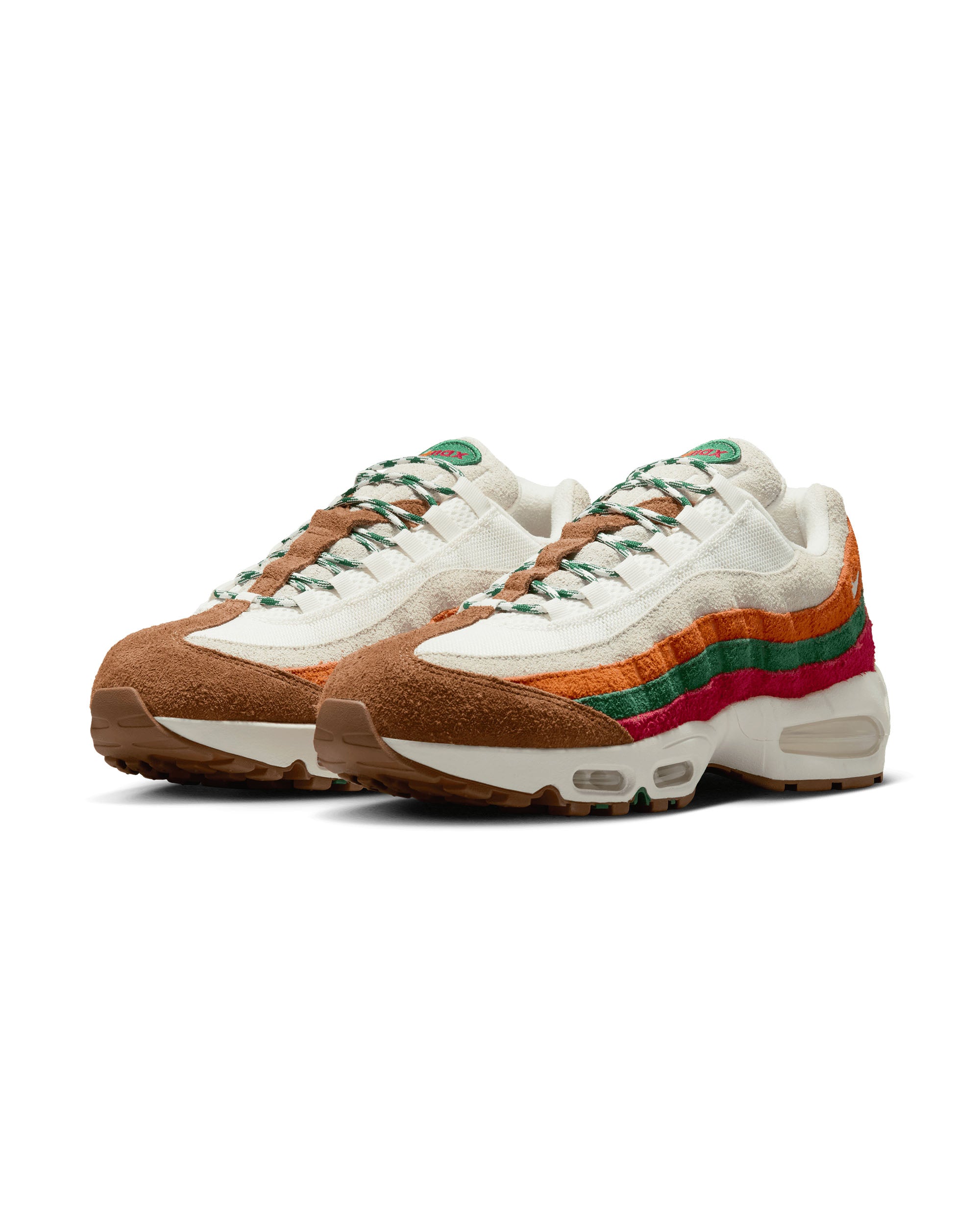 Air Max 95 Big Bubble - Sail / Metallic Silver / Total Orange