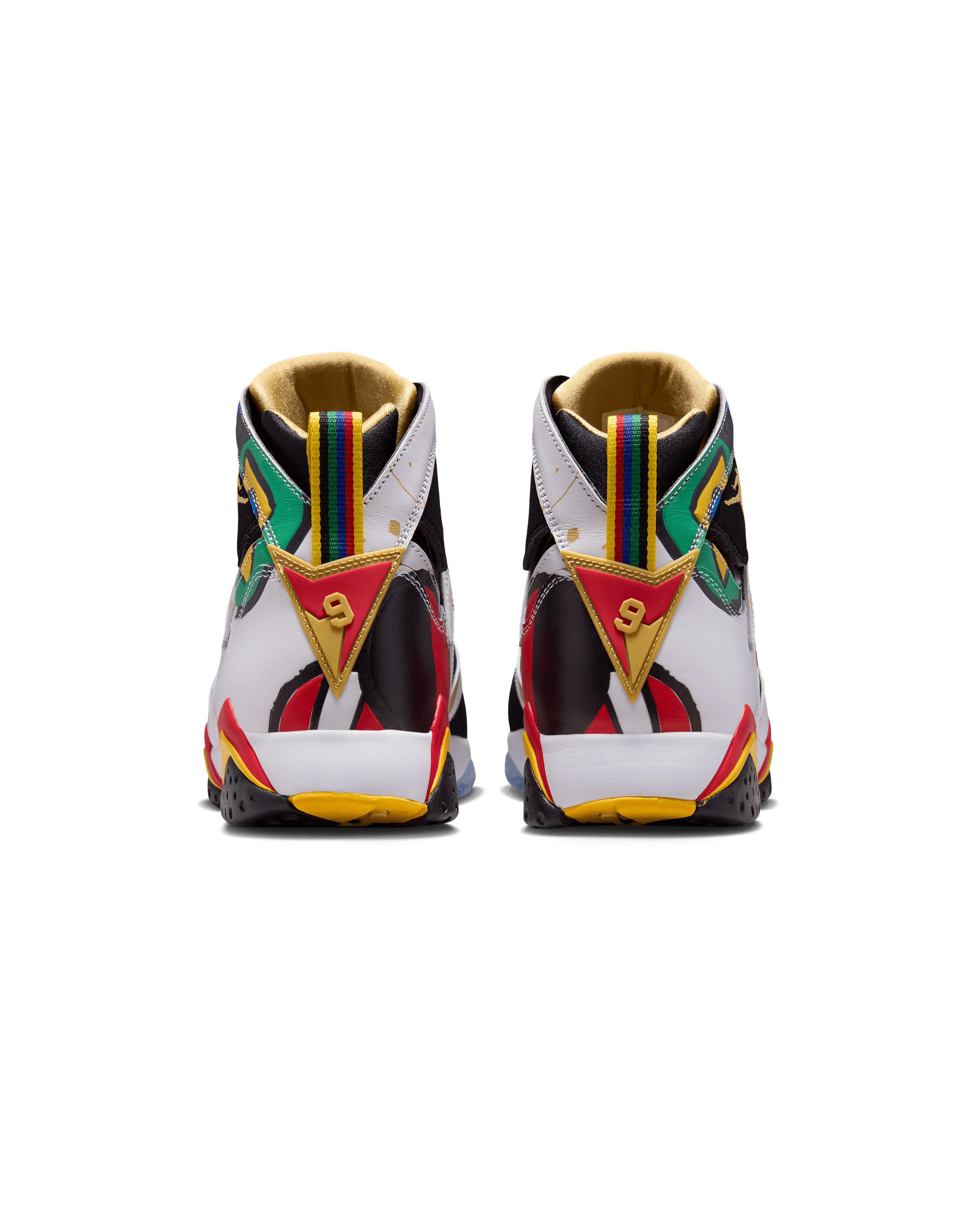 Air Jordan 7 Retro "Miro" - White / Metallic Gold / Sport Red
