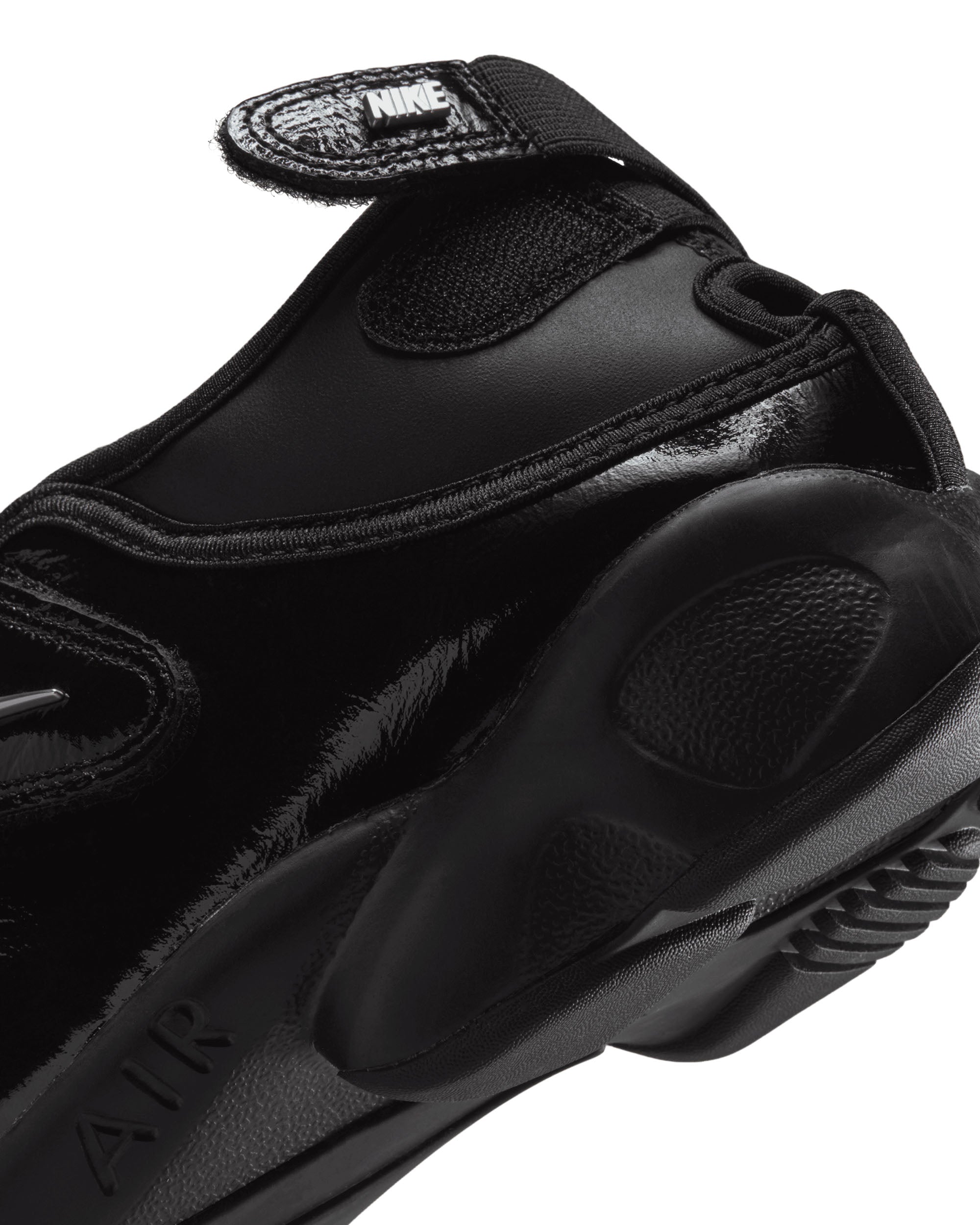 Women's Air Rift Patent - Black / Metallic Silver