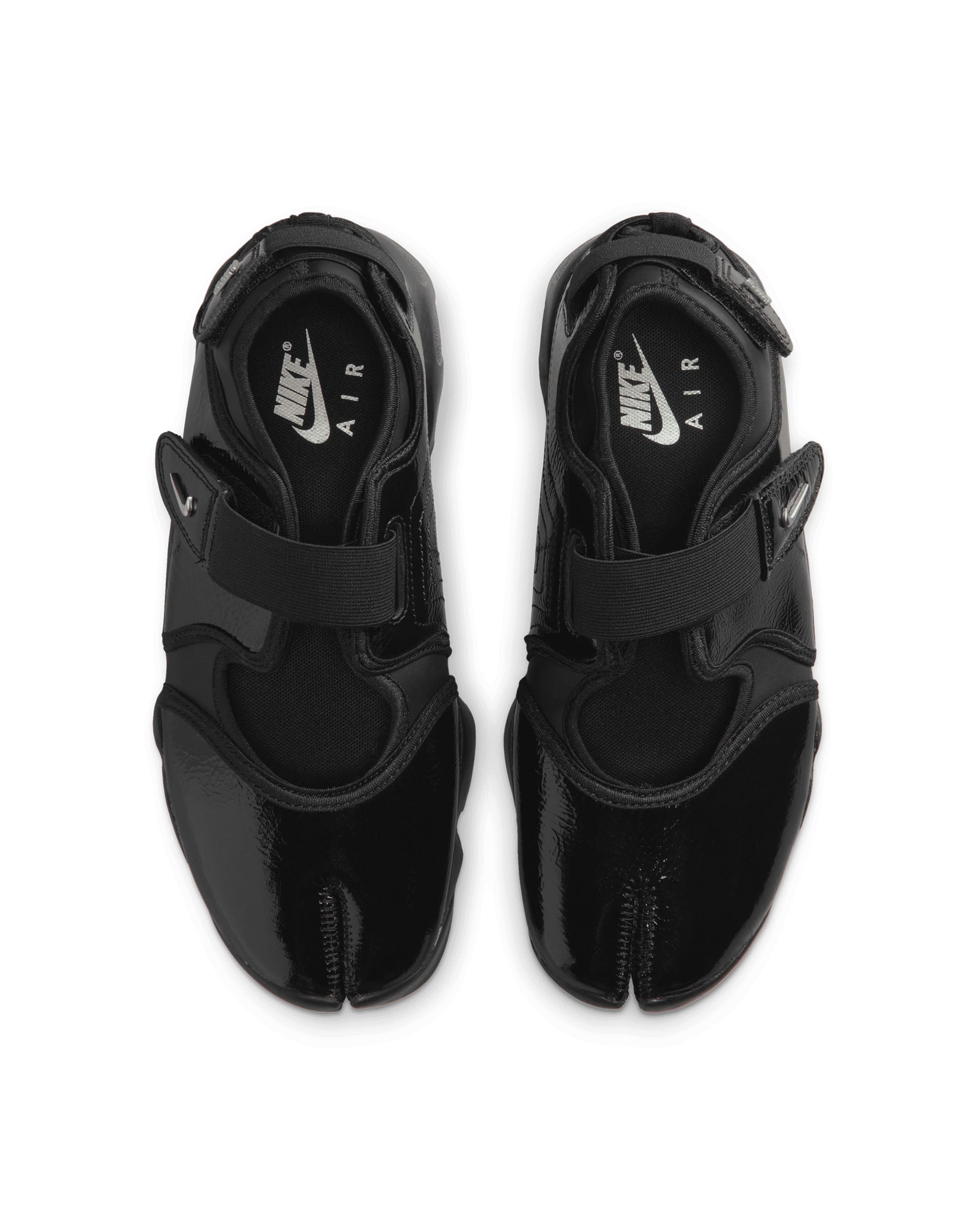 Women's Air Rift Patent - Black / Metallic Silver