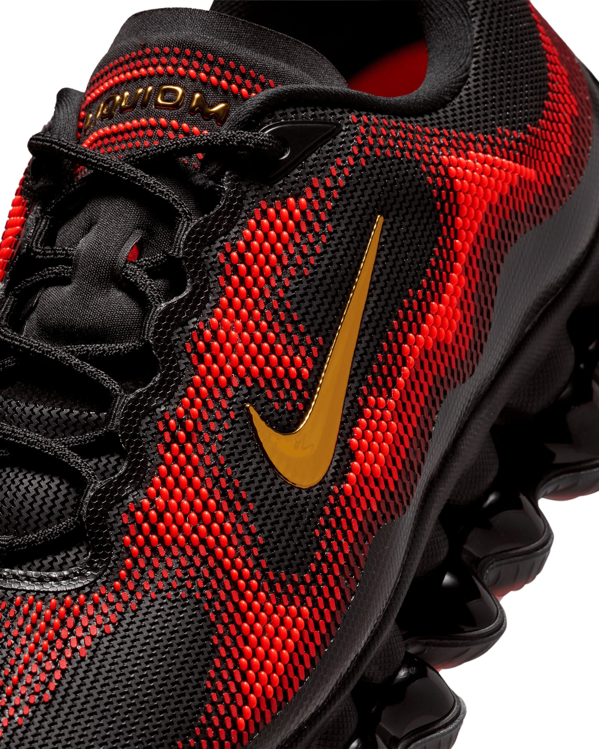 Air Liquid Max - Black / Metallic Gold / Fire Red