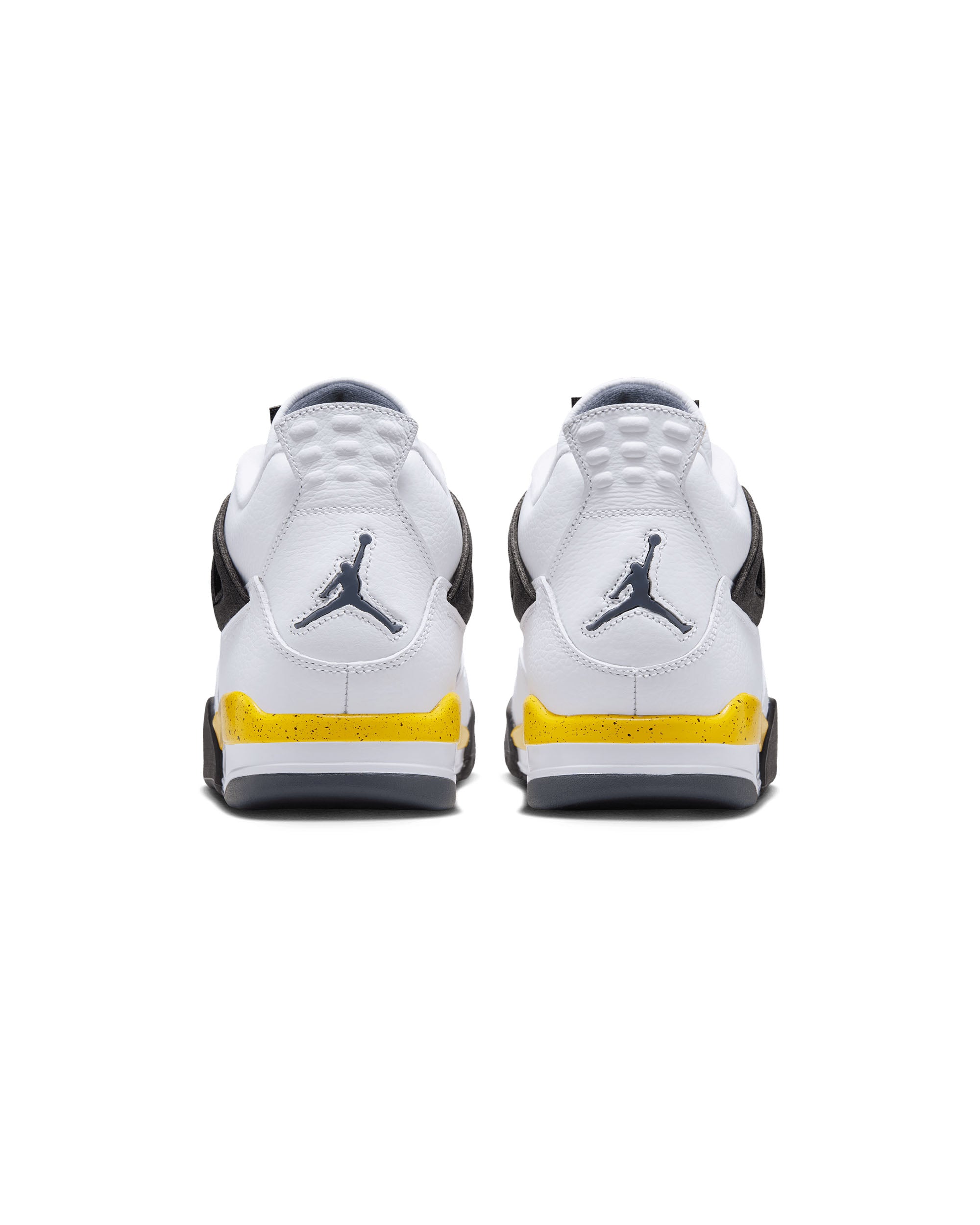 Air Jordan 4 Retro "Tour Yellow" - White / Tour Yellow / Dark Blue Grey / Black