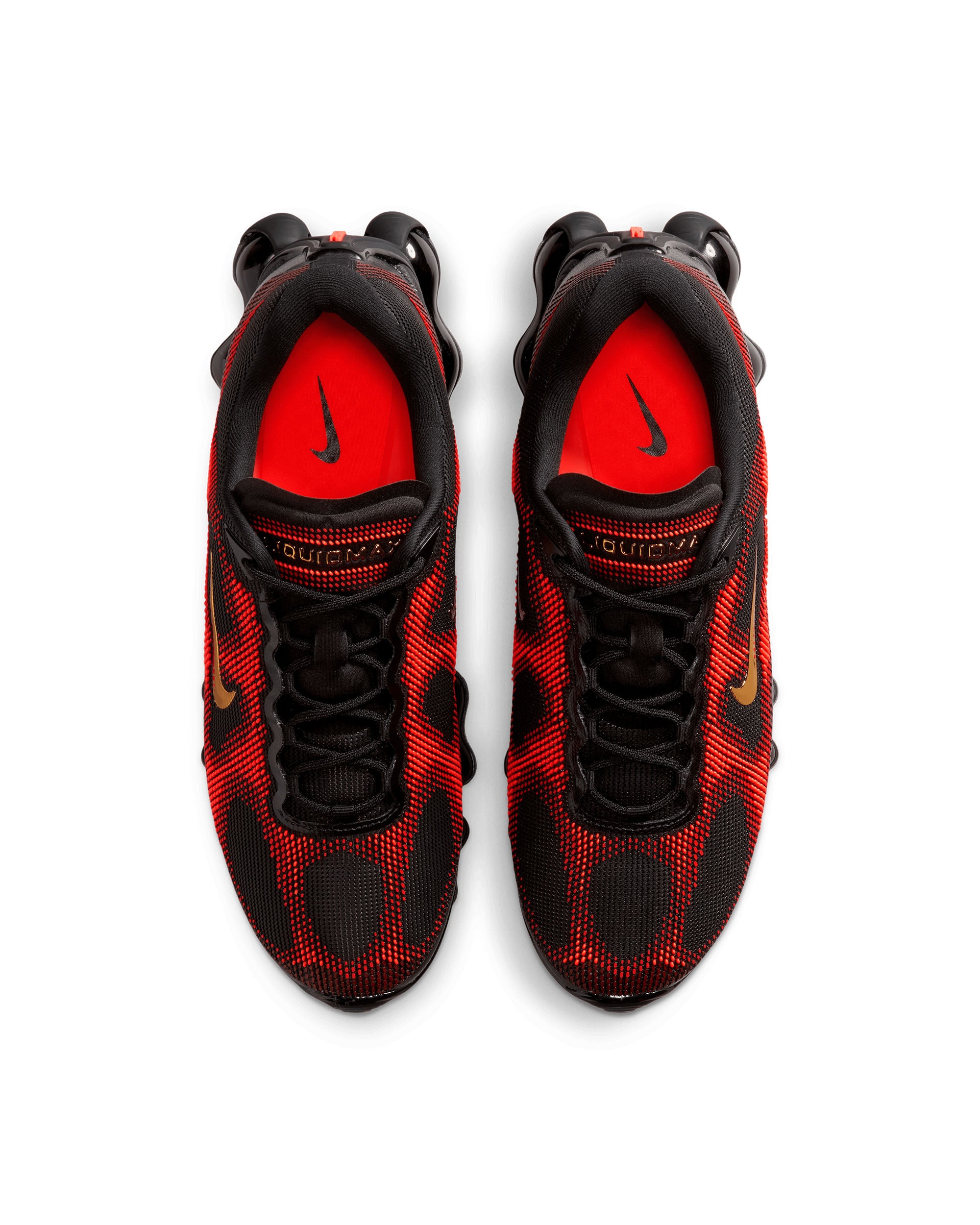 Air Liquid Max - Black / Metallic Gold / Fire Red