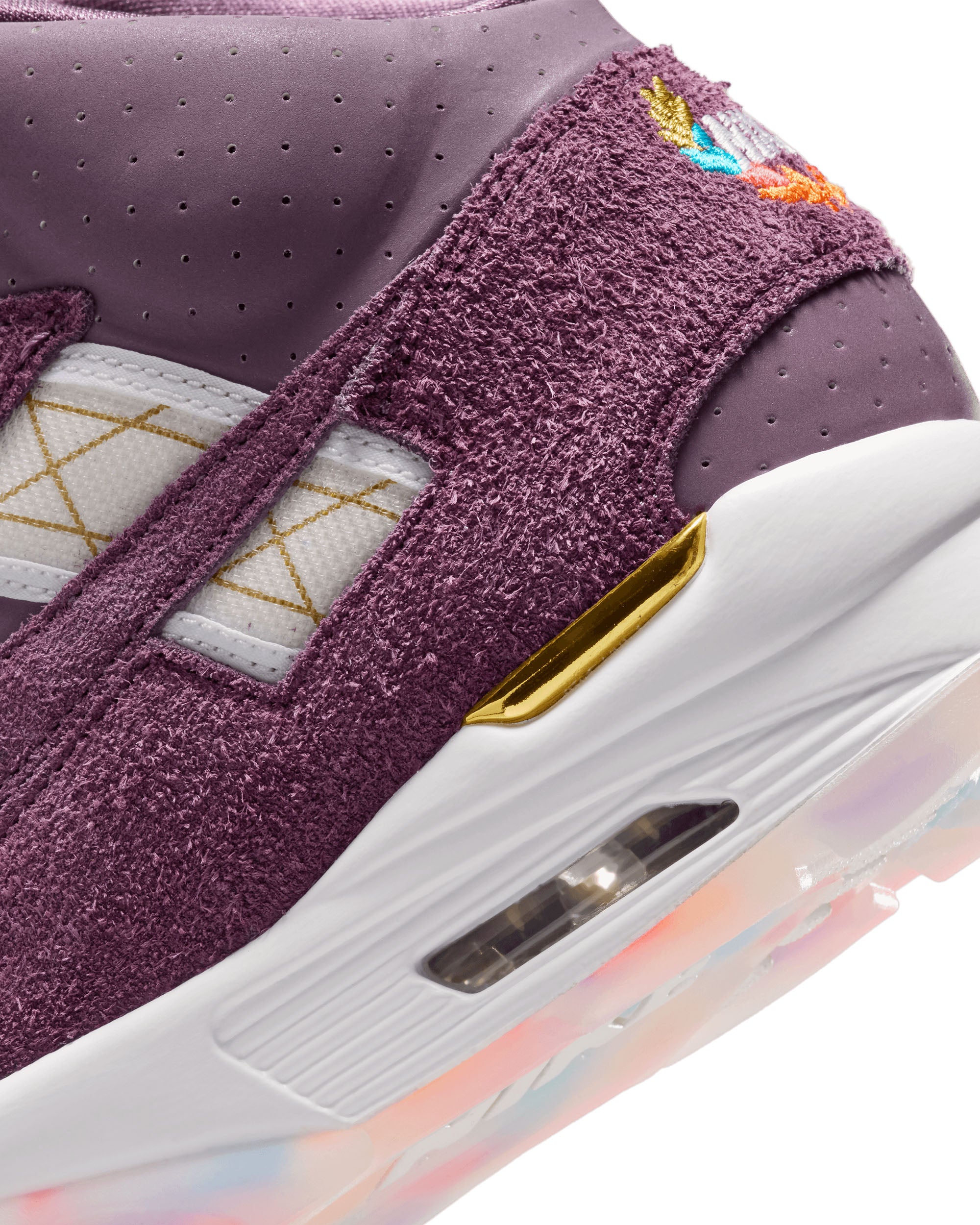 Air Trainer SC High - Pro Purple / White / Metallic Gold