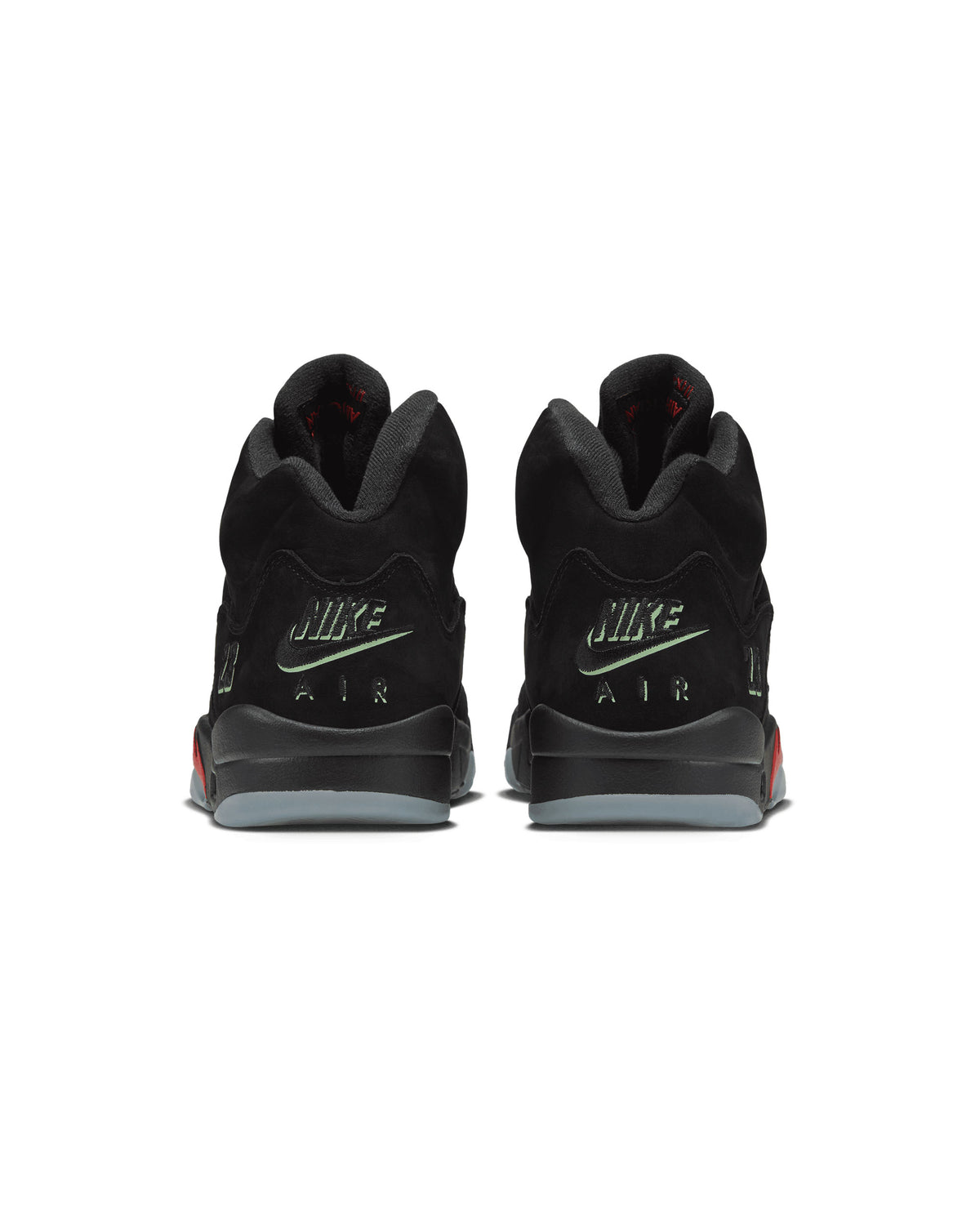 Air Jordan 5 Retro "Halloween" - Black / Black / Picante Red / Glow In The Dark