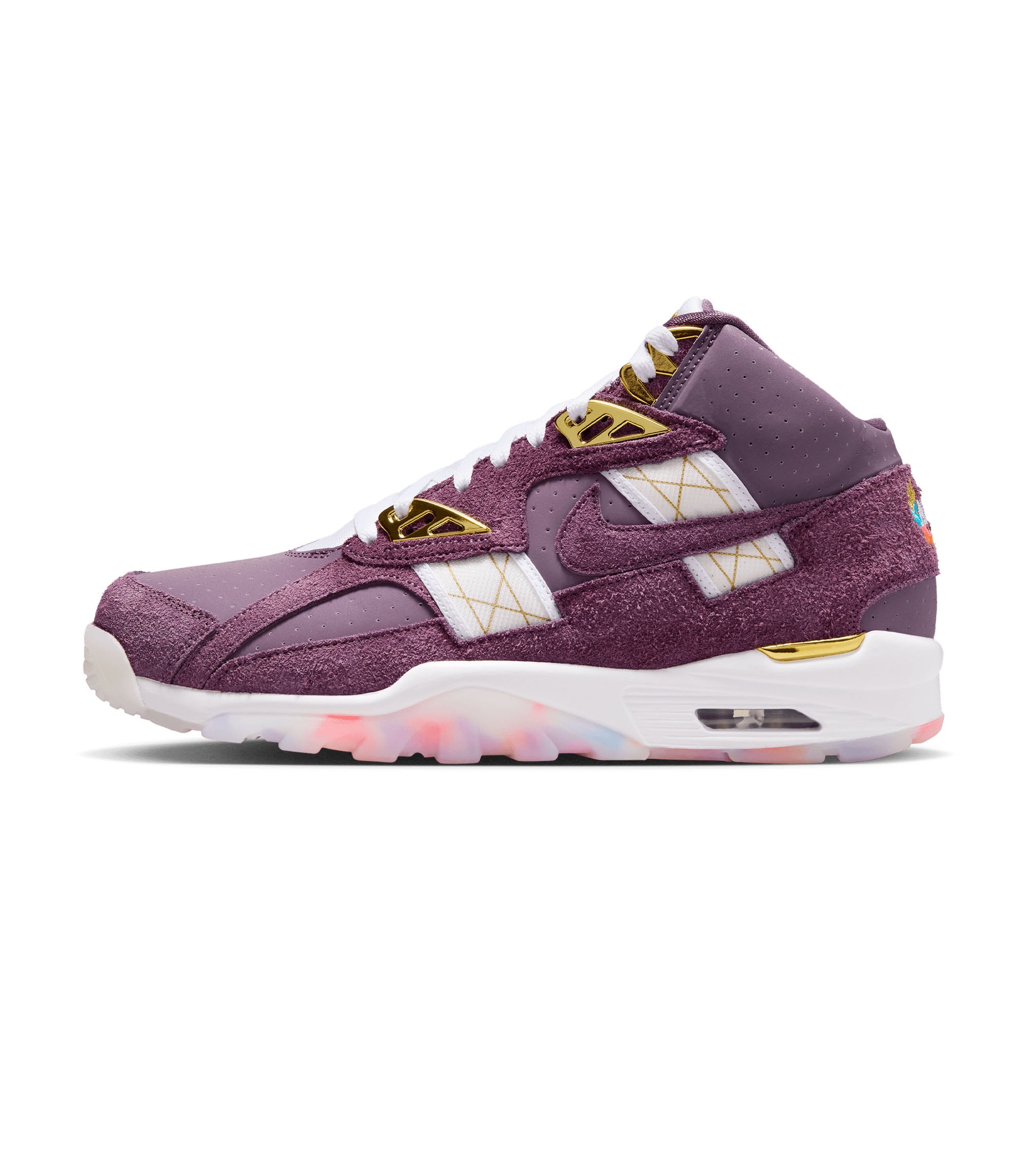 Air Trainer SC High - Pro Purple / White / Metallic Gold