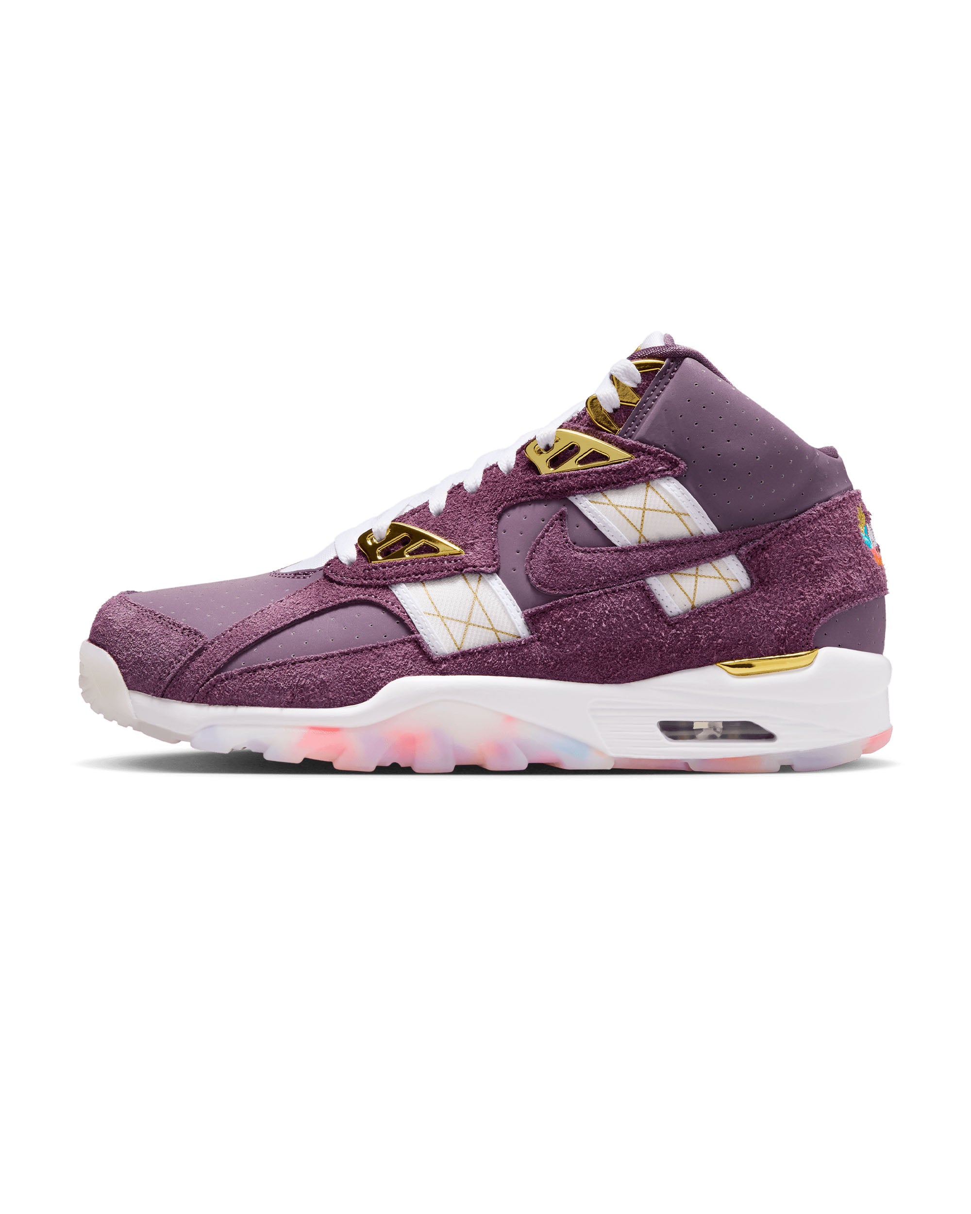 Air Trainer SC High - Pro Purple / White / Metallic Gold