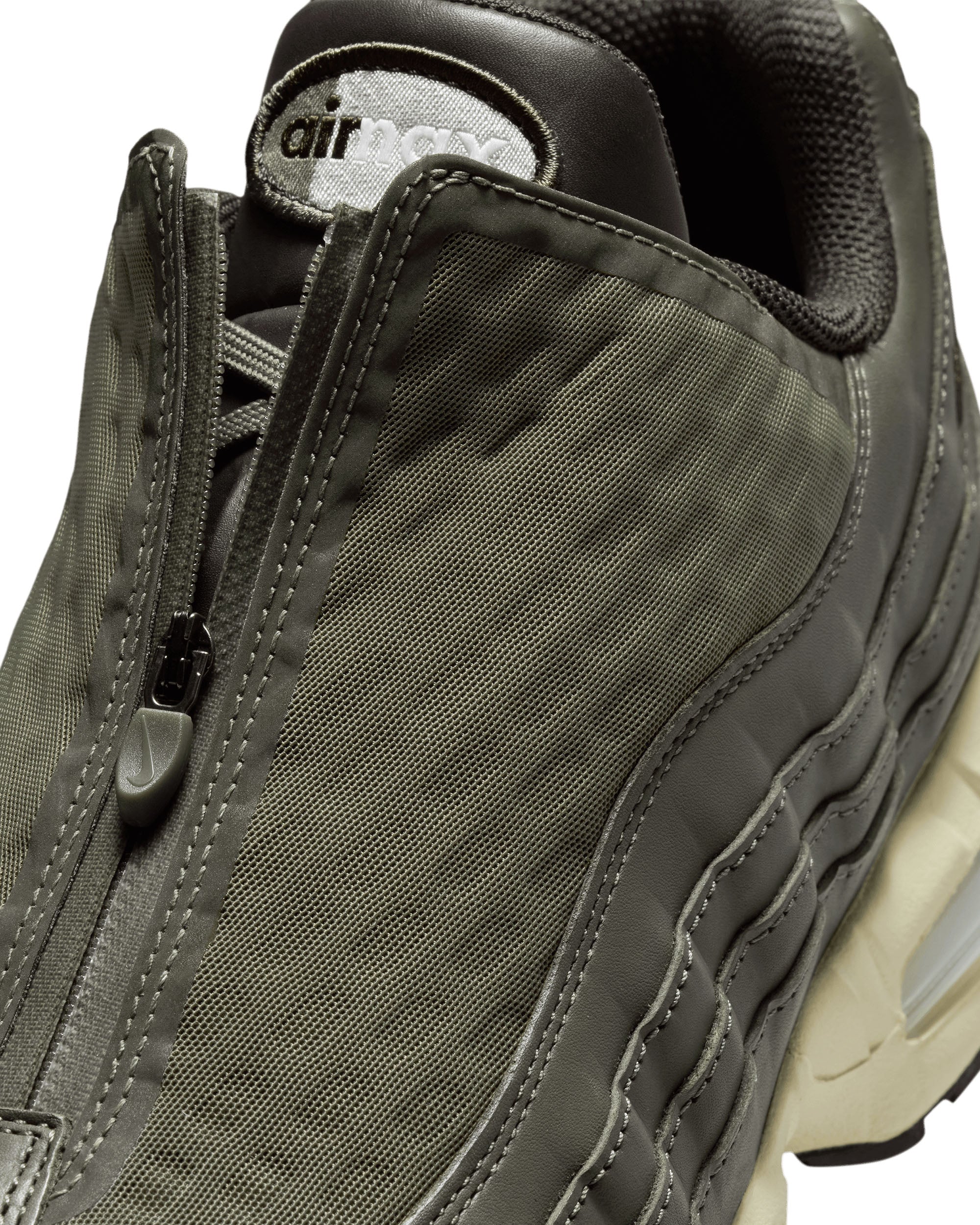 Air Max 95 Zip SP - Medium Olive / Velvet Brown / Alabaster