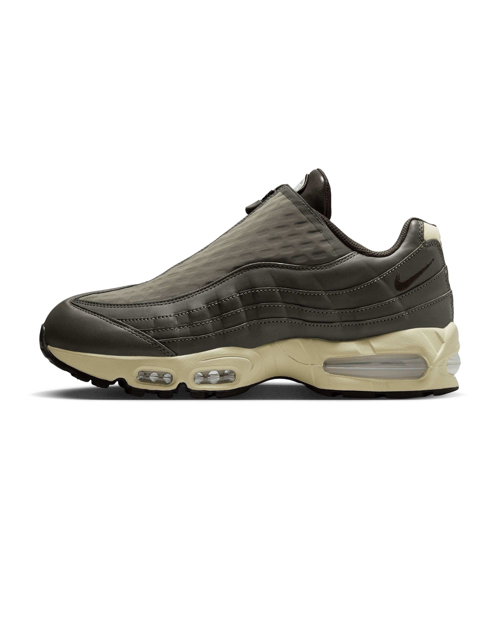 Air Max 95 Zip SP - Medium Olive / Velvet Brown / Alabaster