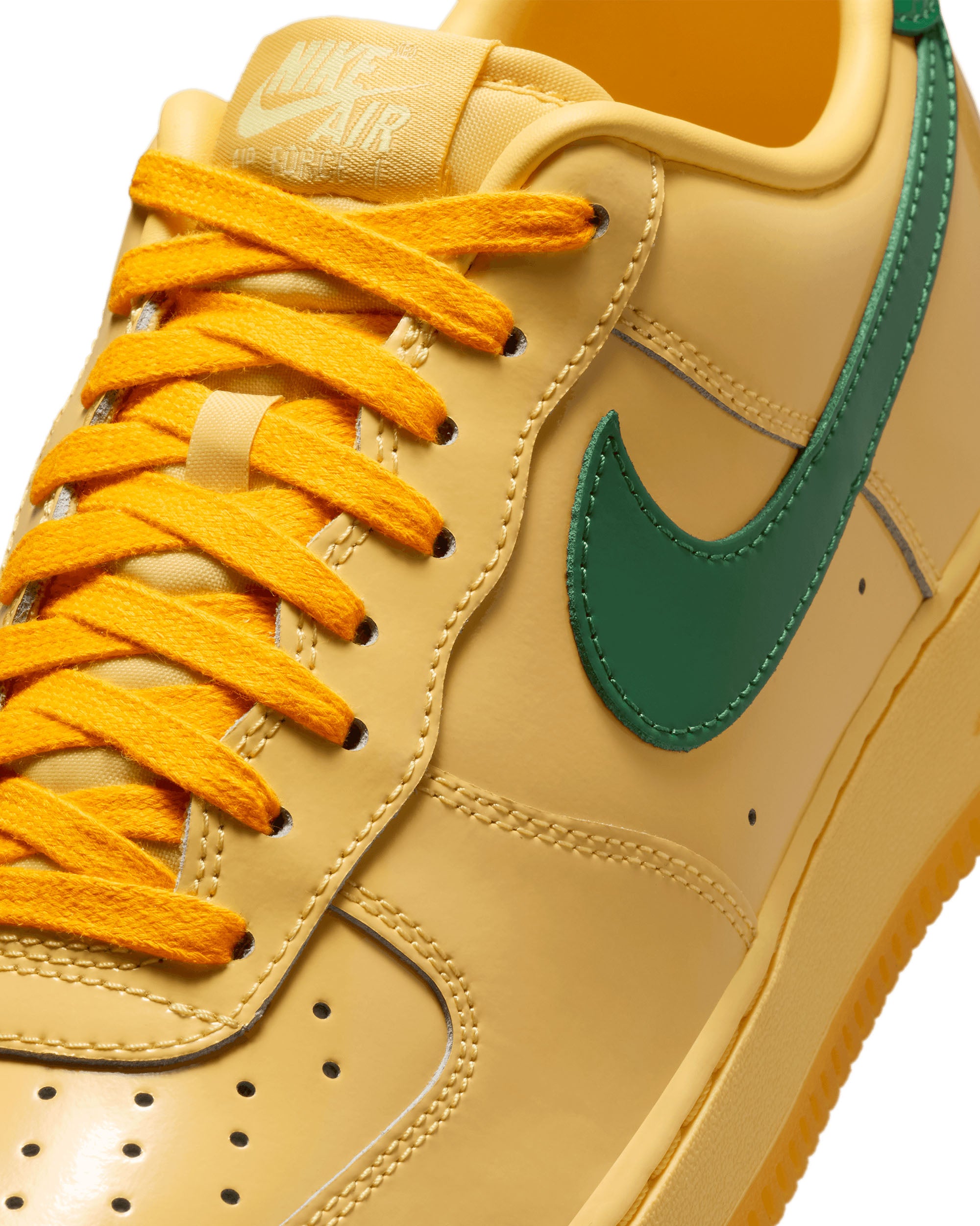 Air Force 1 Low Patent - Topaz Gold / Pine Green