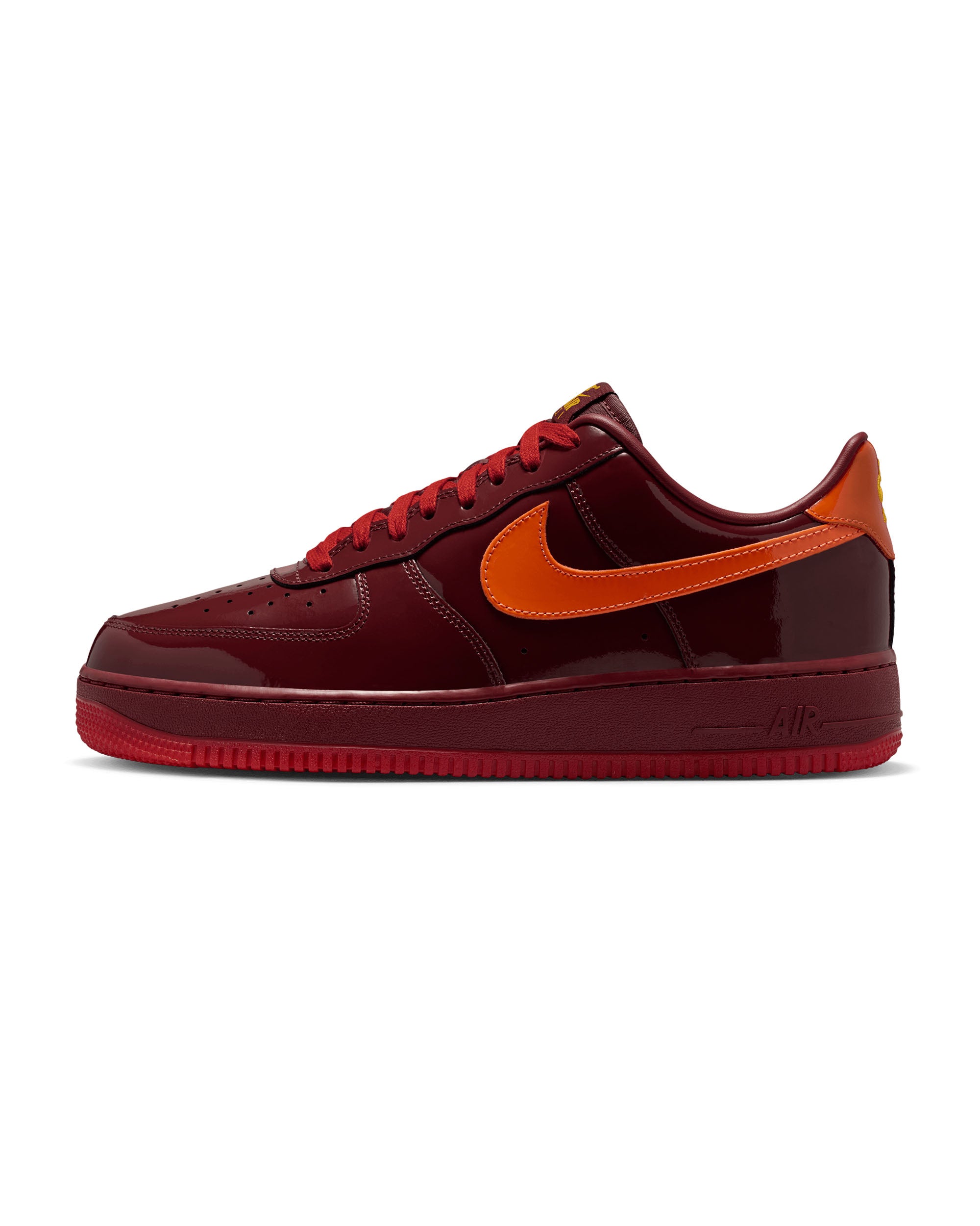 Air Force 1 Low Patent - Dark Team Red / University Gold