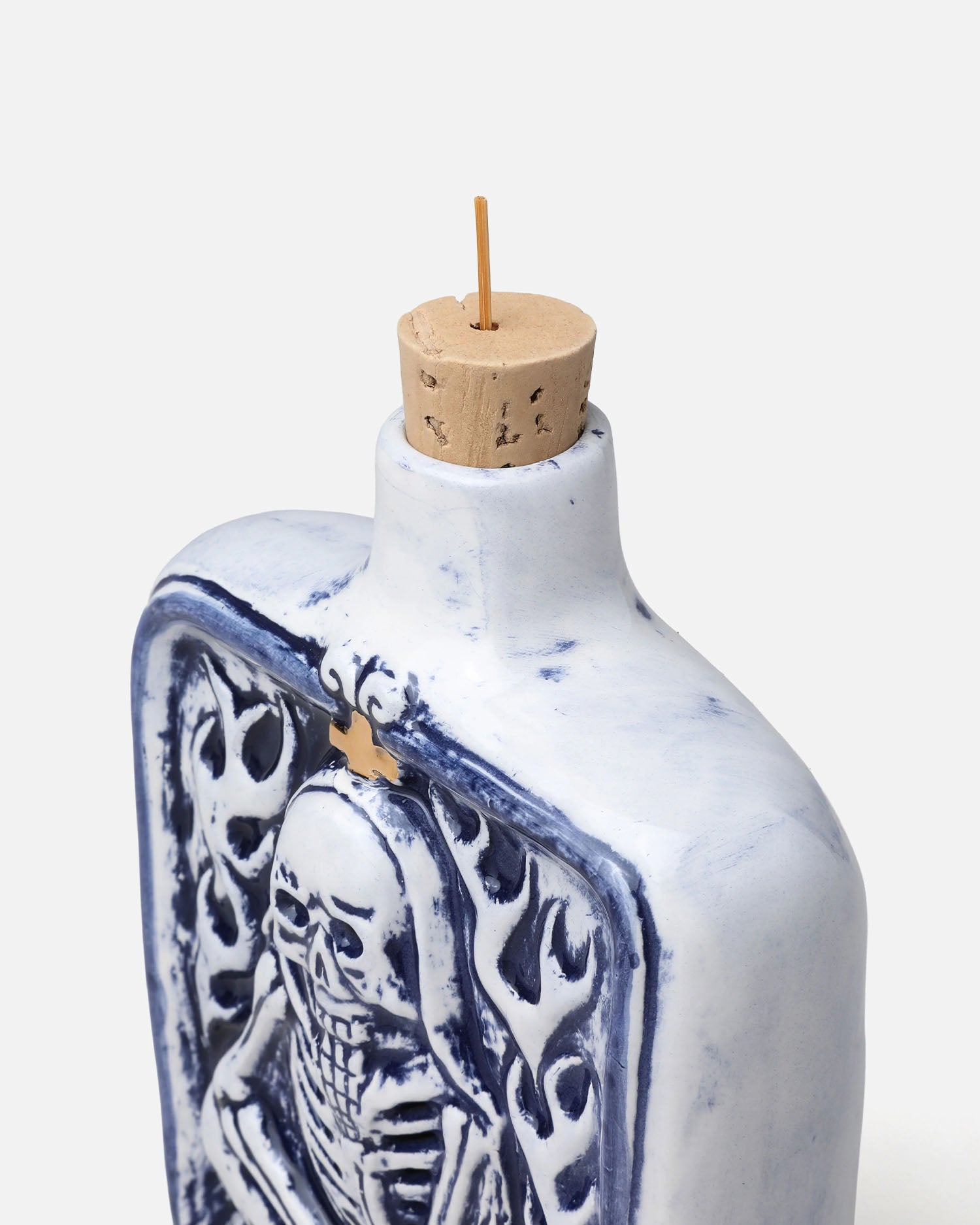 Bottle Incense Chamber - Blue