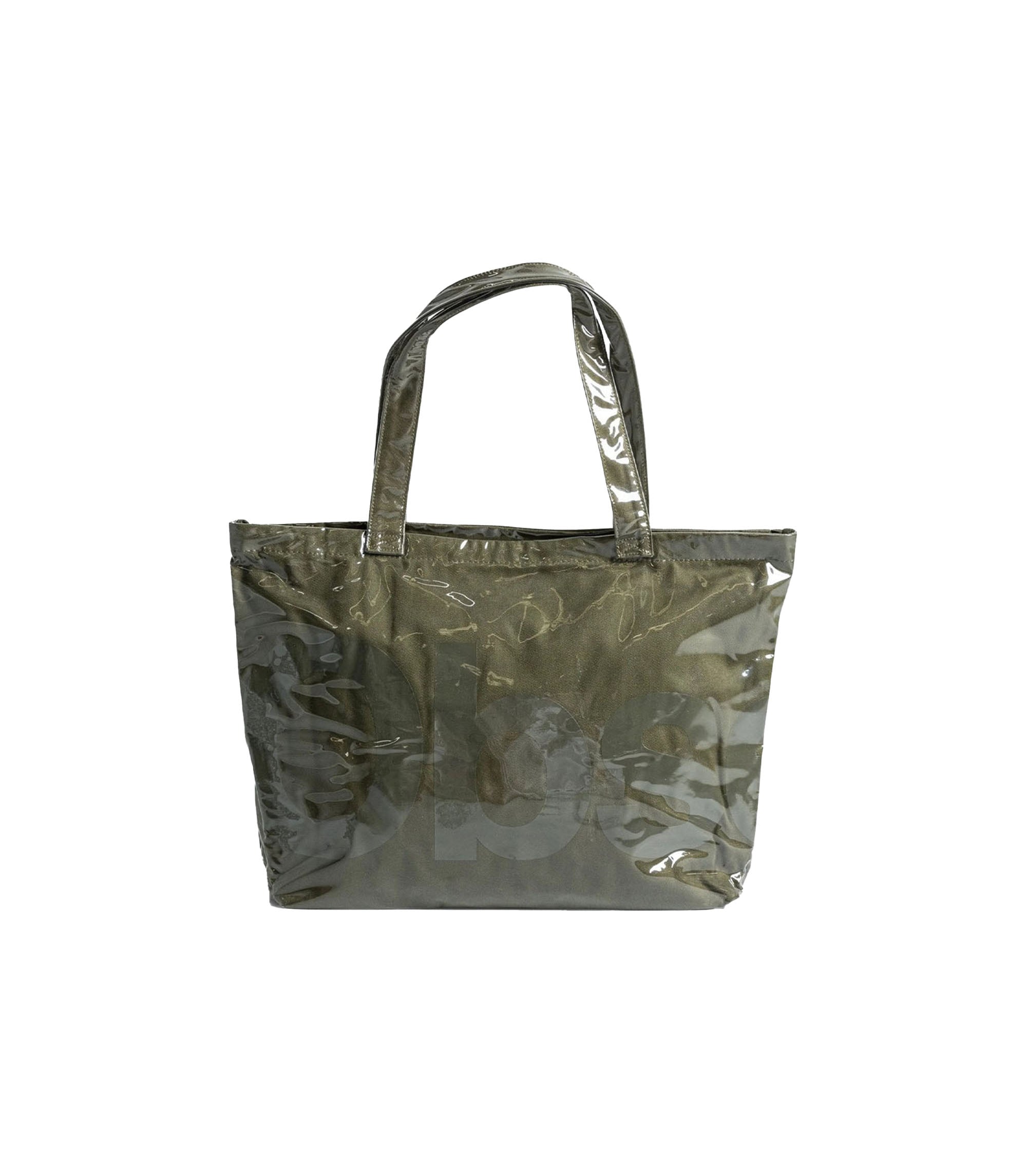Classic Logo PVC Tote - Army