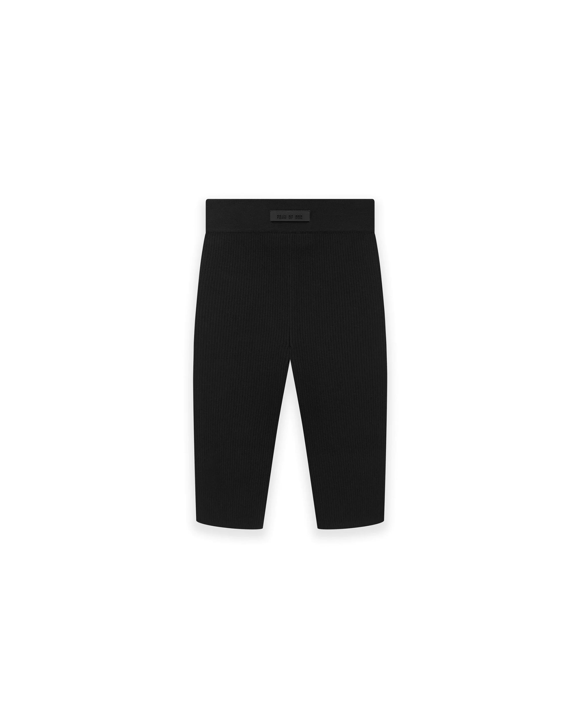 Essentials Biker Short - Jet Black