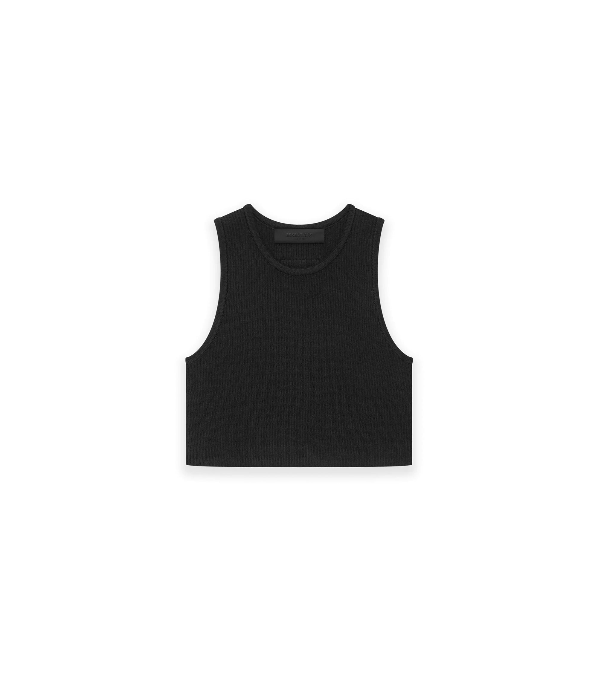 Essentials Sport Tank - Jet Black