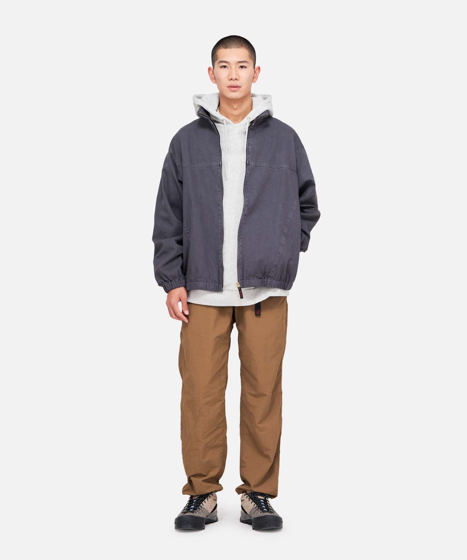 Twill-Around Jacket - Fossil Grey Pigment