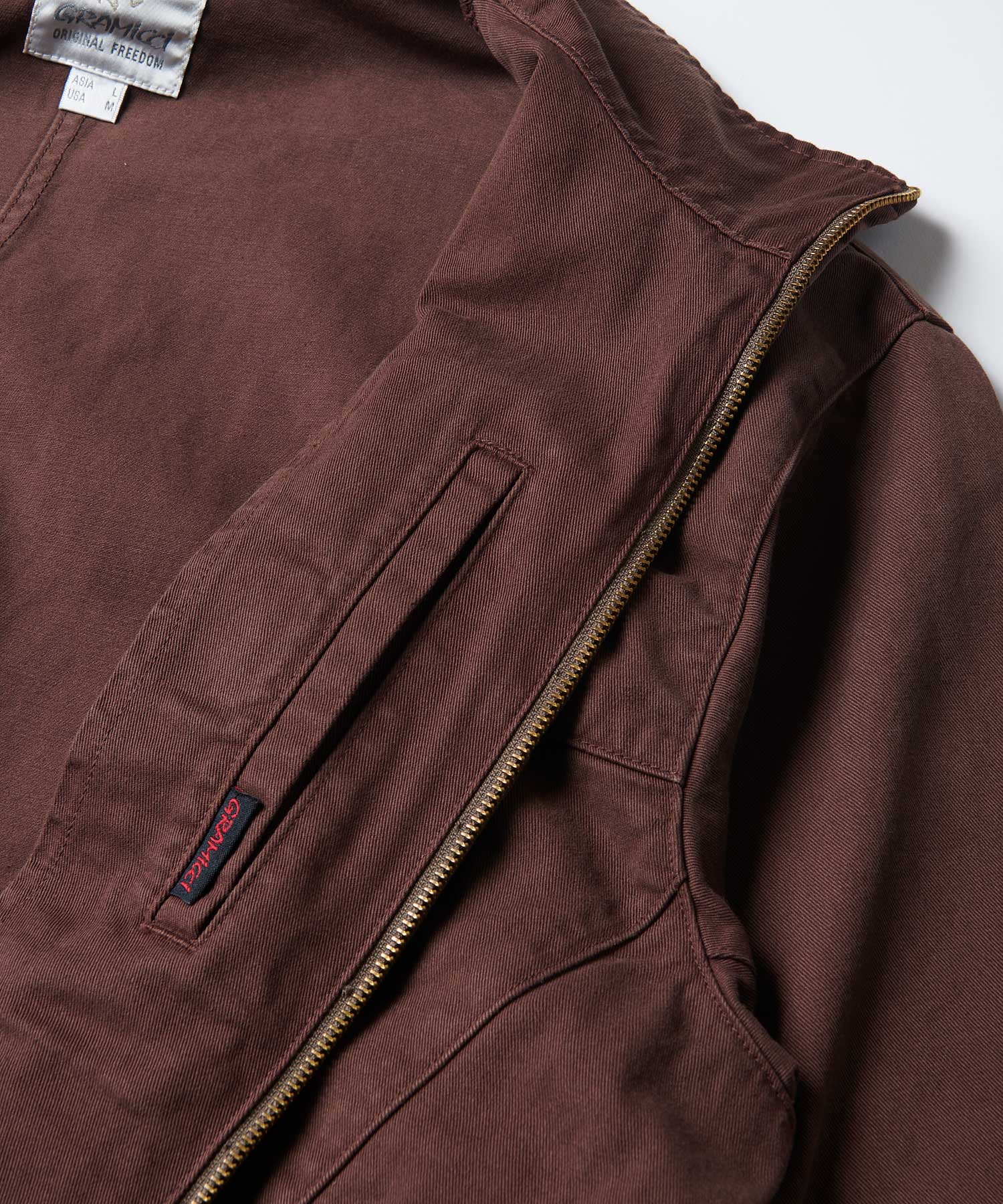 Twill-Around Jacket - Fossil Grey Pigment