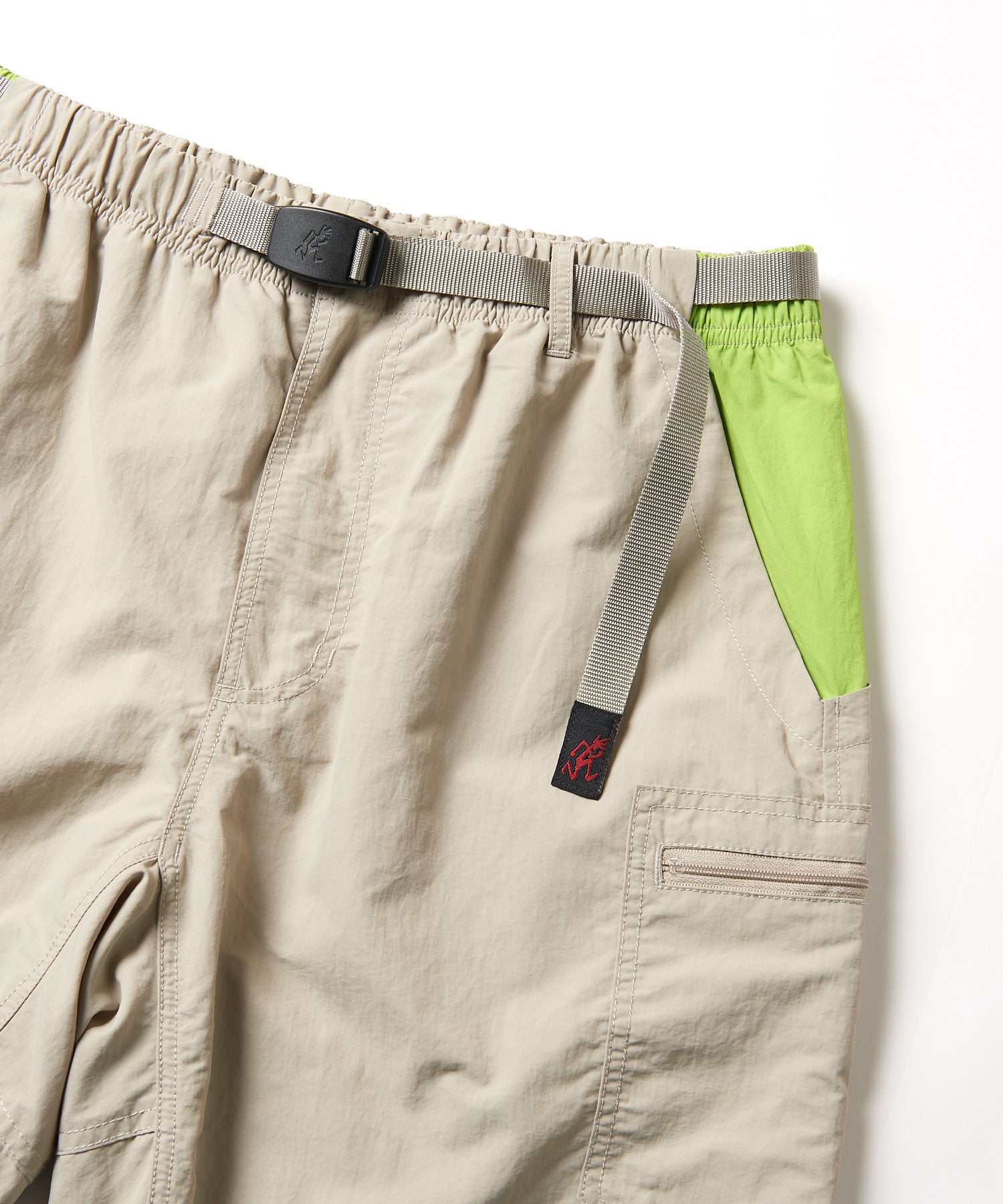 Nylon Utility Short - Black / Dark Brown