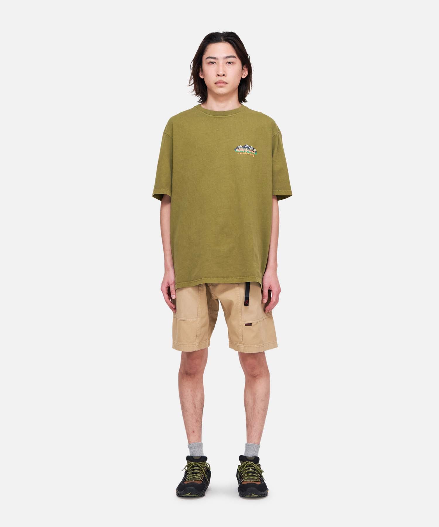 Mountaineering T-Shirt - Pistachio Pigment