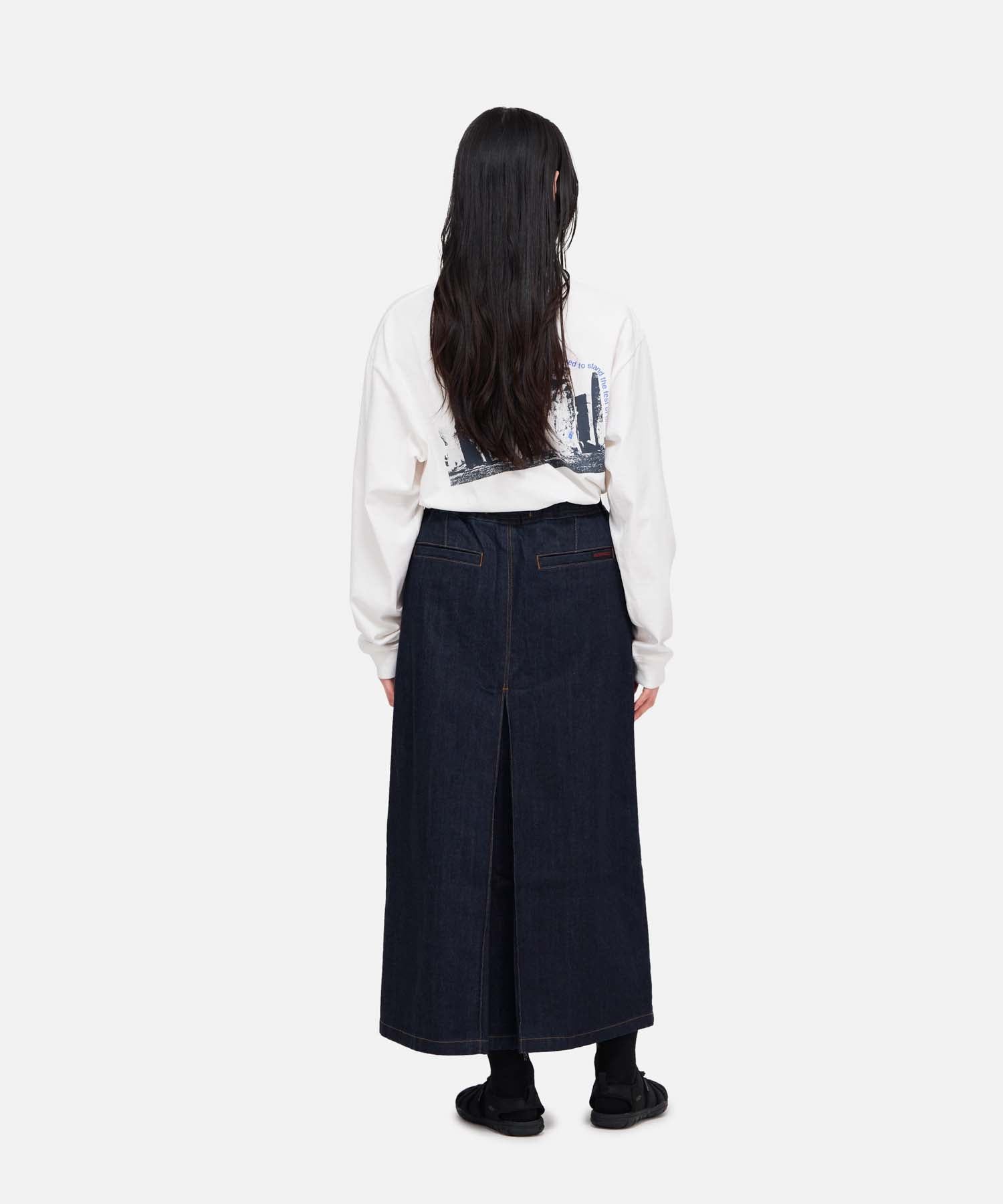 Japanese Denim Skirt - Indigo