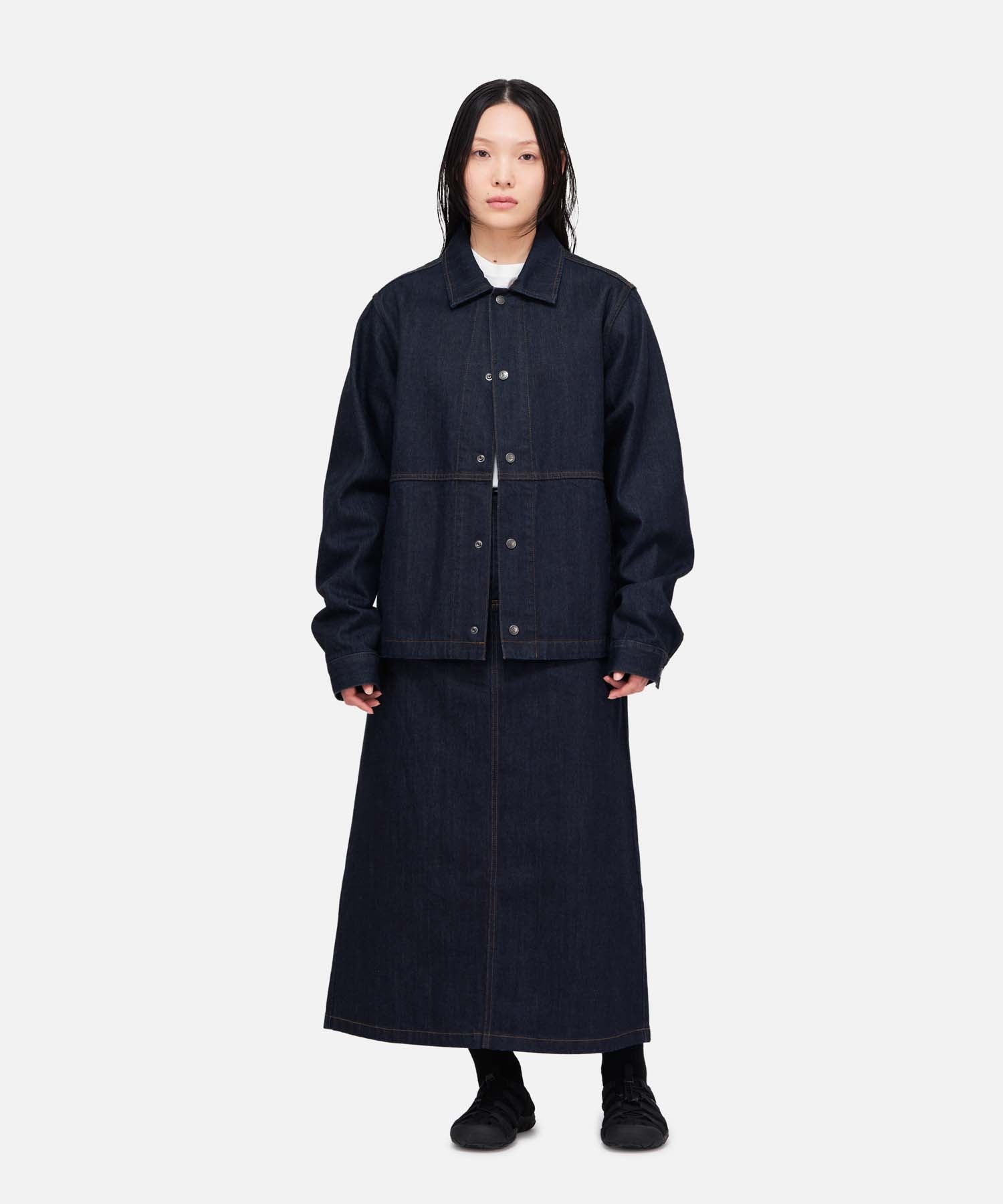 Japanese Denim Skirt - Indigo