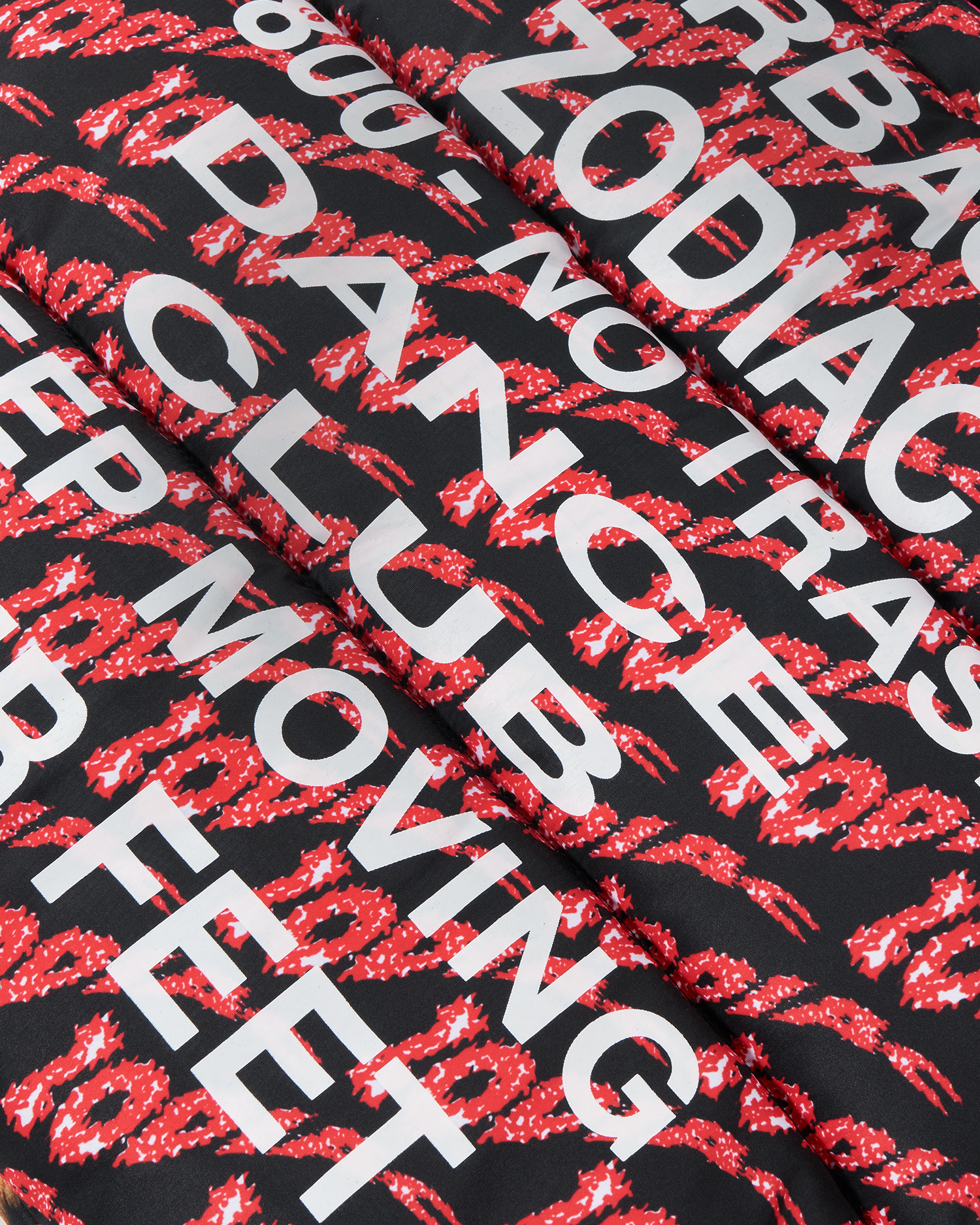 1800 - No Trash Dance Club Puff Bag - Print / Multi