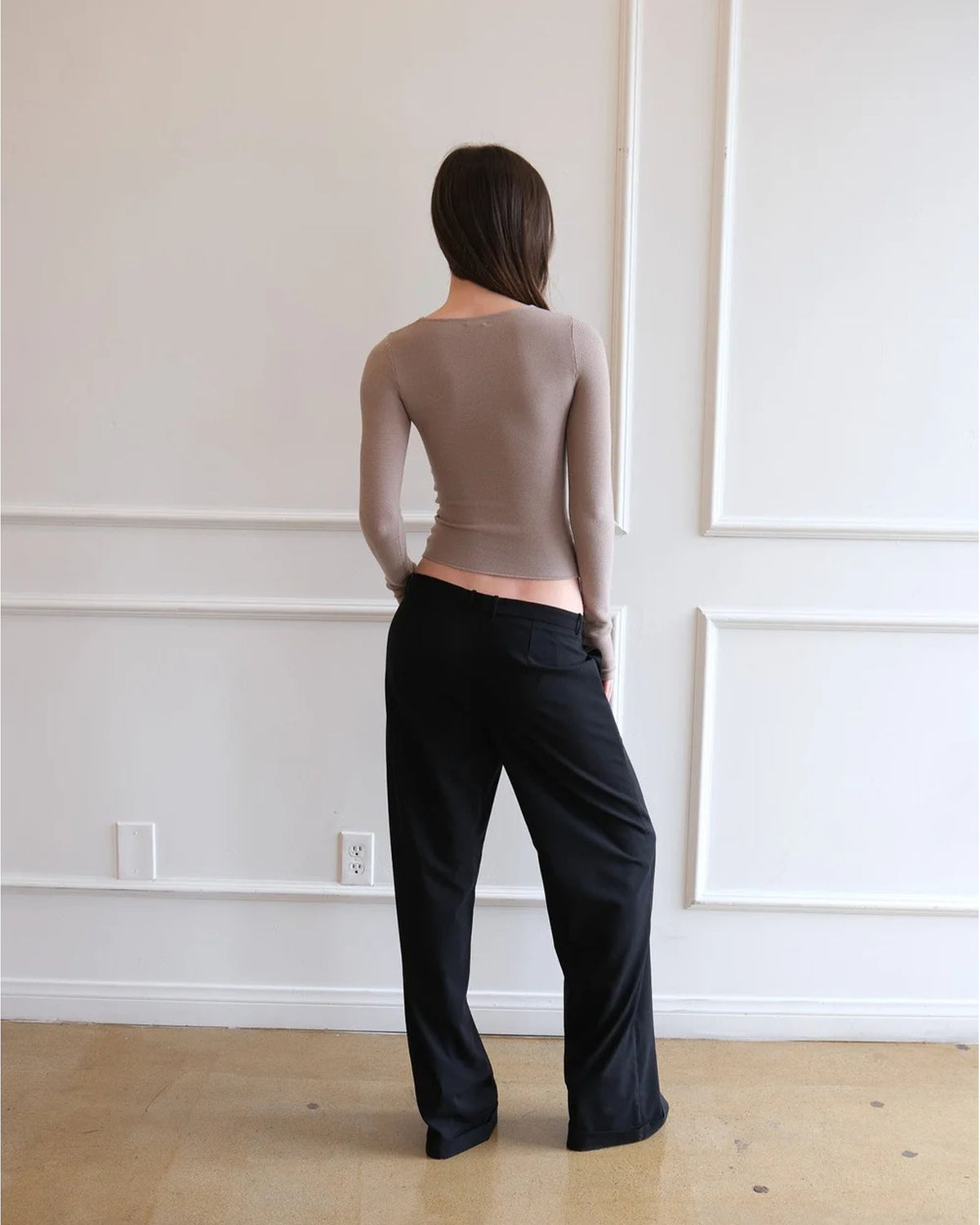 Kennedy Trouser - Dark Charcoal