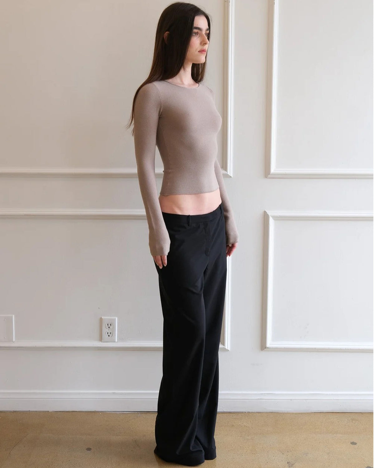 Kennedy Trouser - Dark Charcoal