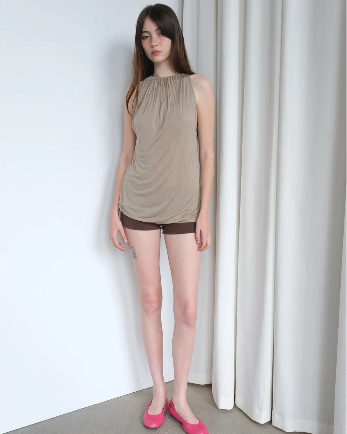 Perla Top - Khaki