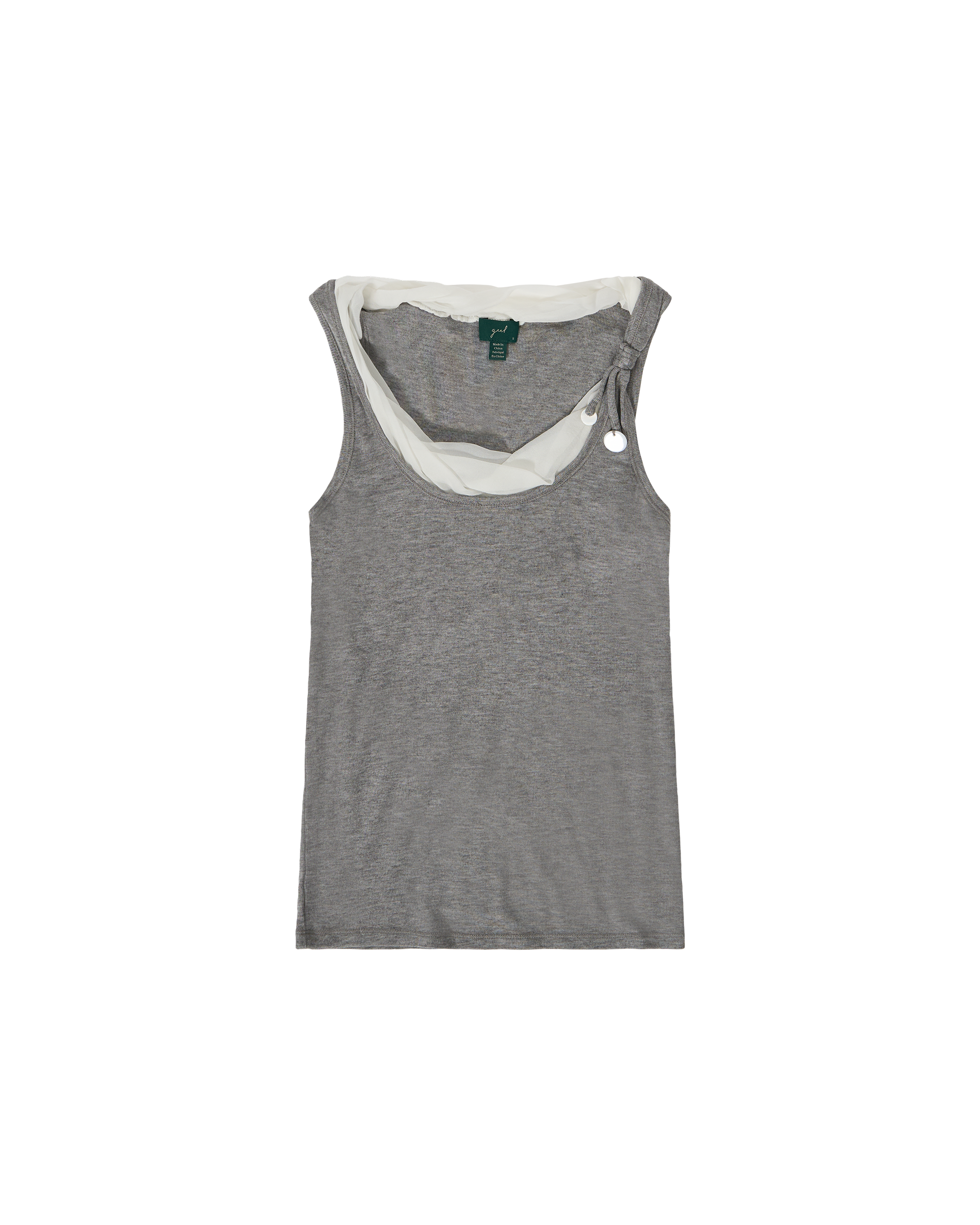 Lucia Top - Heather Grey