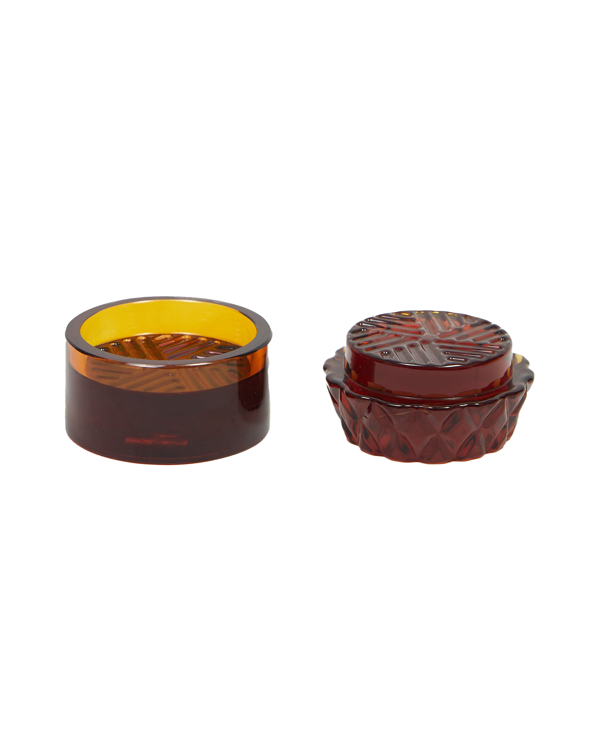 Glass Spice Grinder - Brown