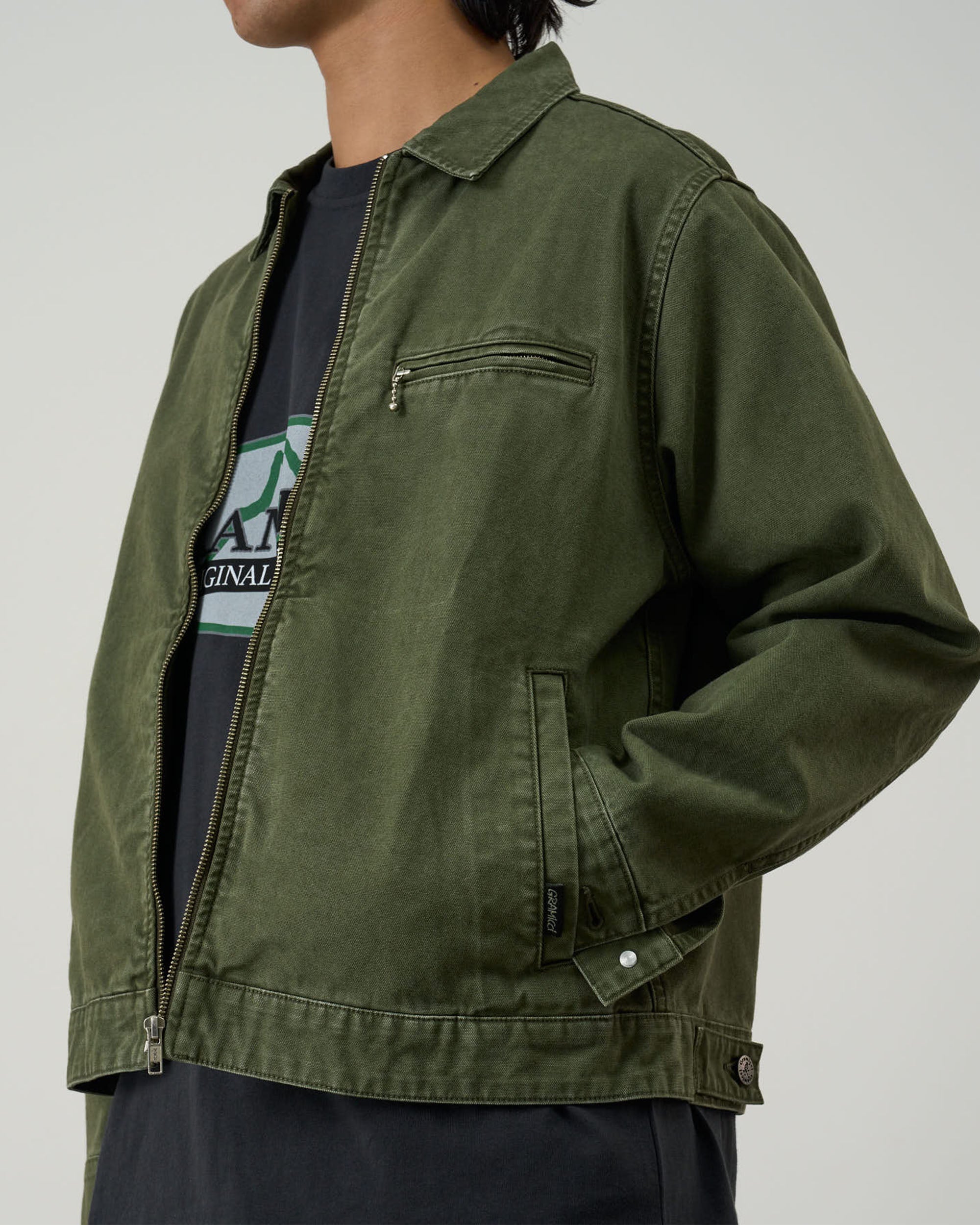 Taos Canvas Jacket - Moss