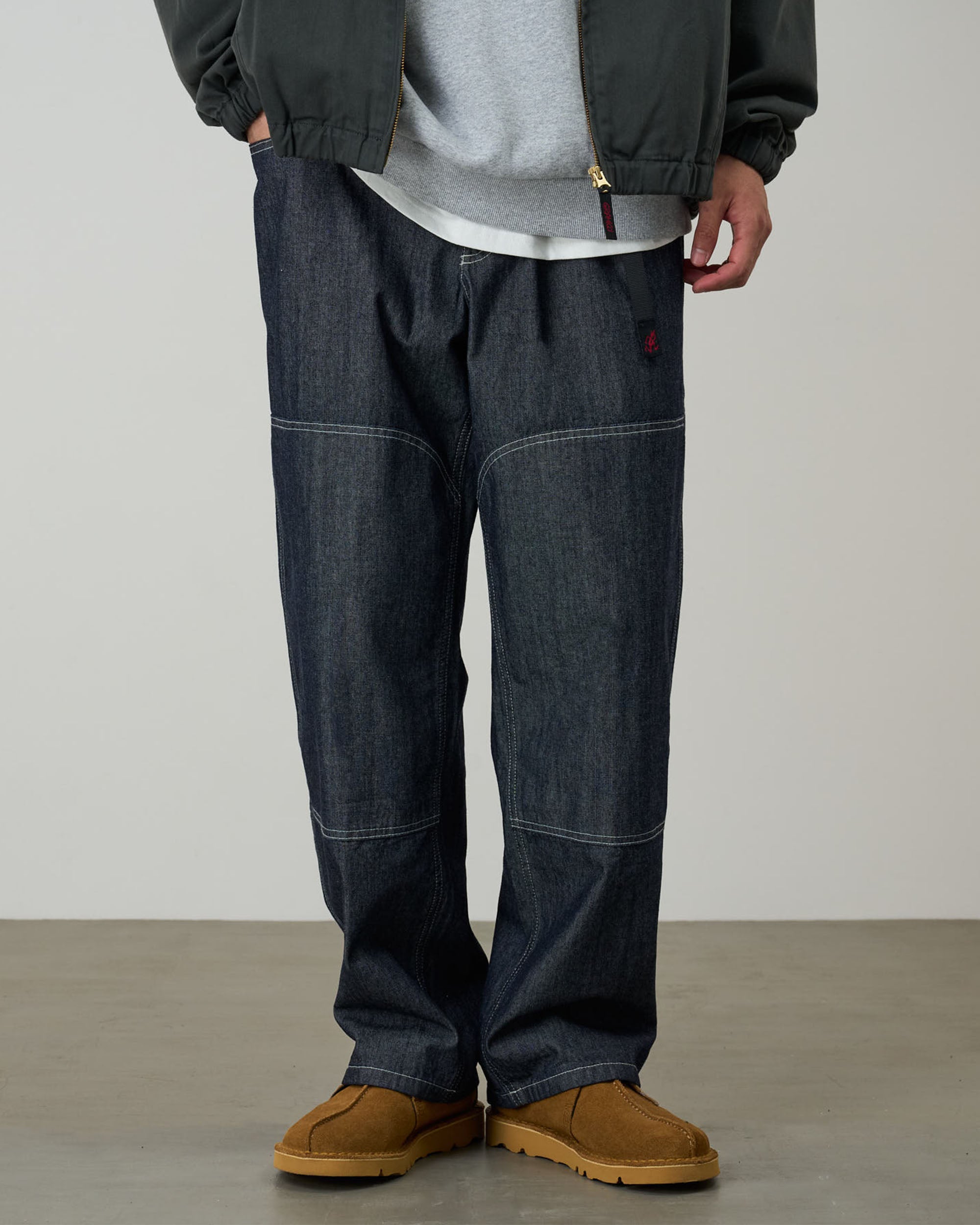 Japanese Chambray Double Knee - Navy