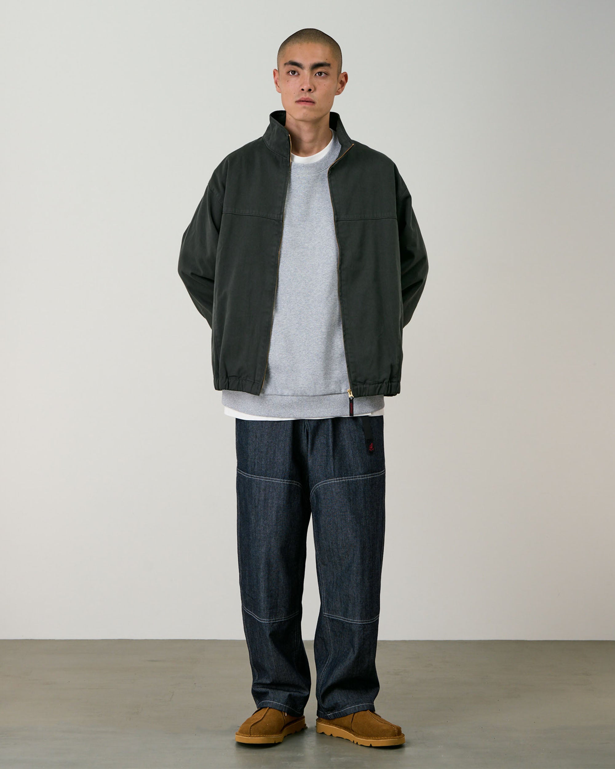 Japanese Chambray Double Knee - Navy