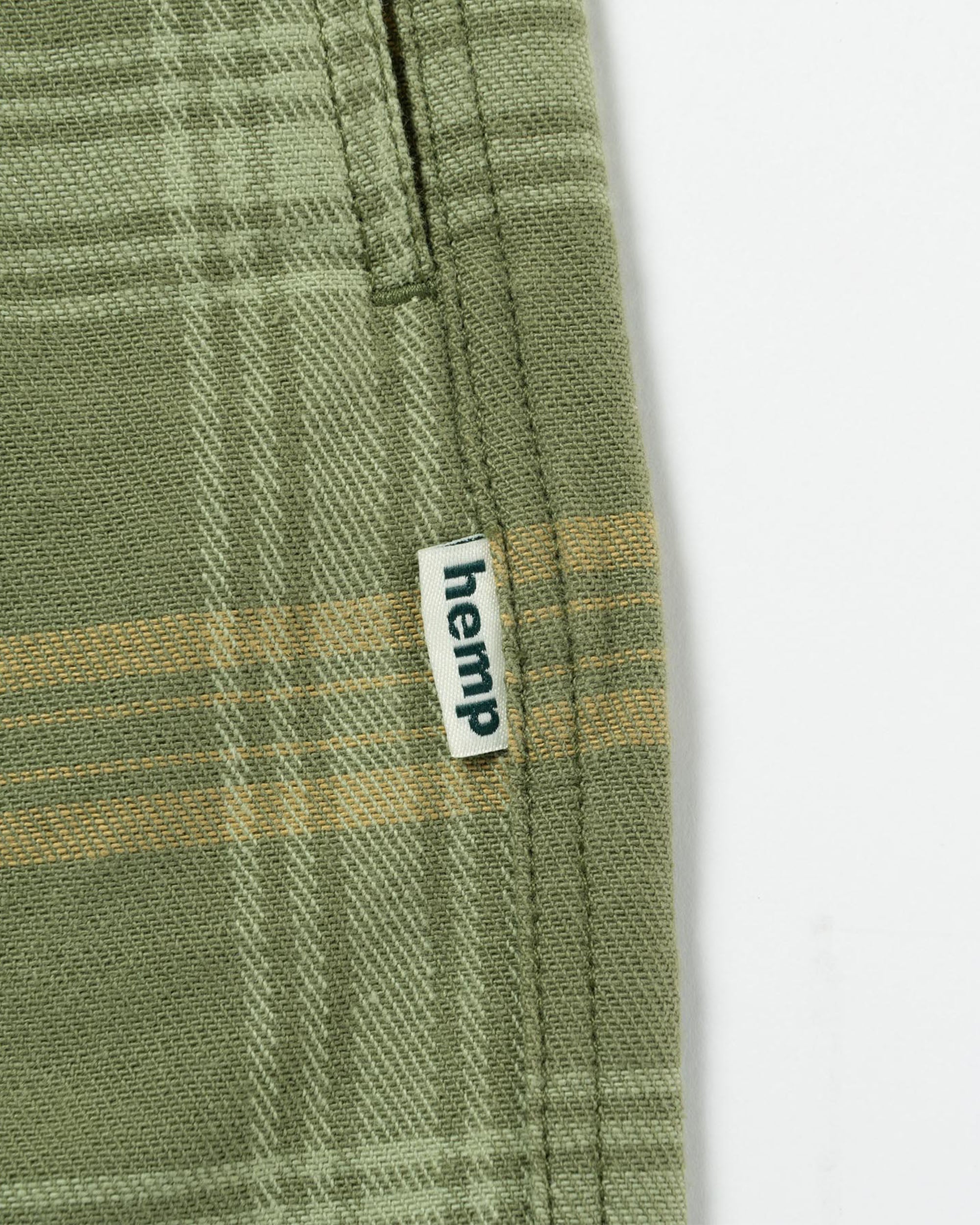 Hemp G-Short - Plaid