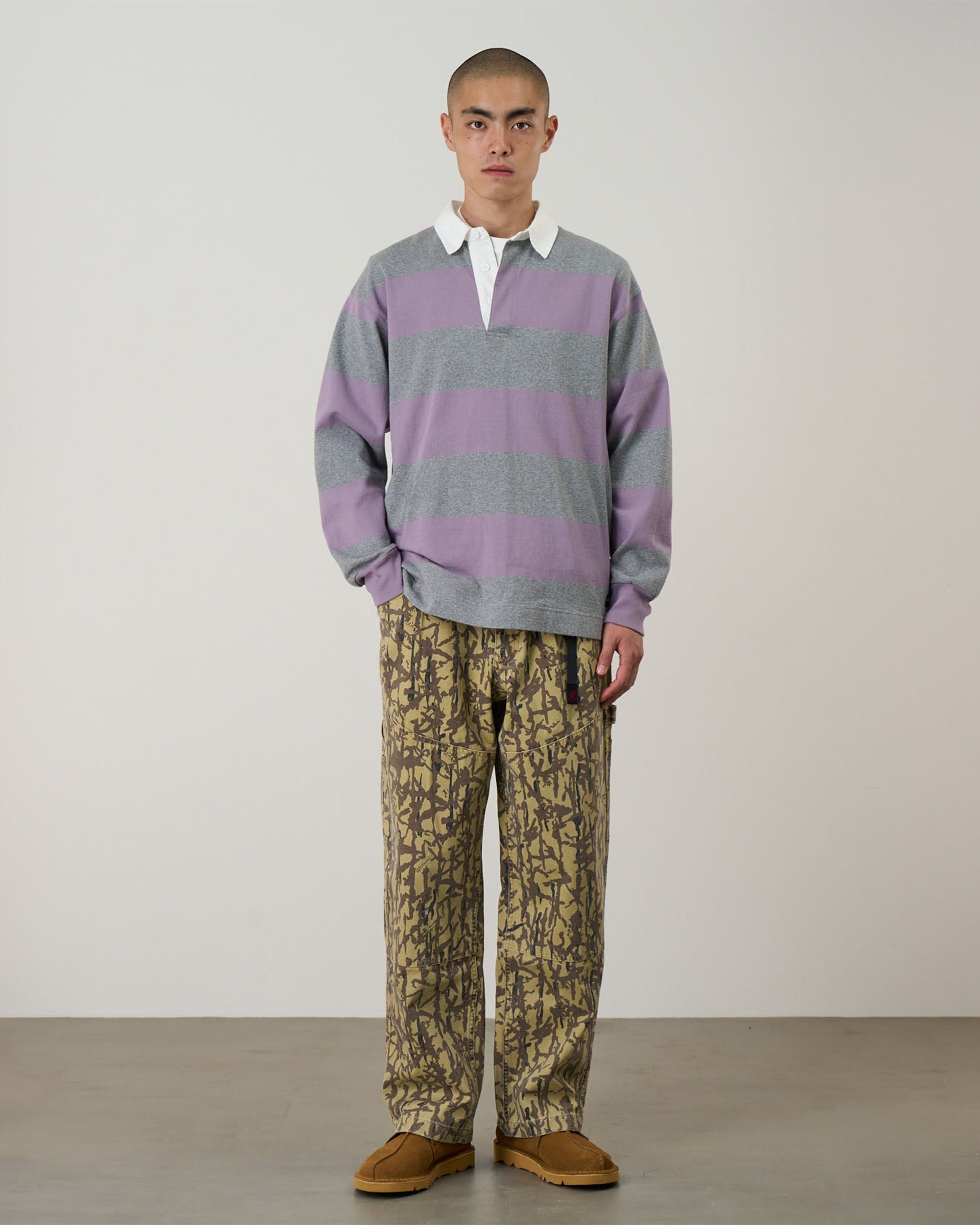 Langdon Rugby Shirt - Heather / Purple