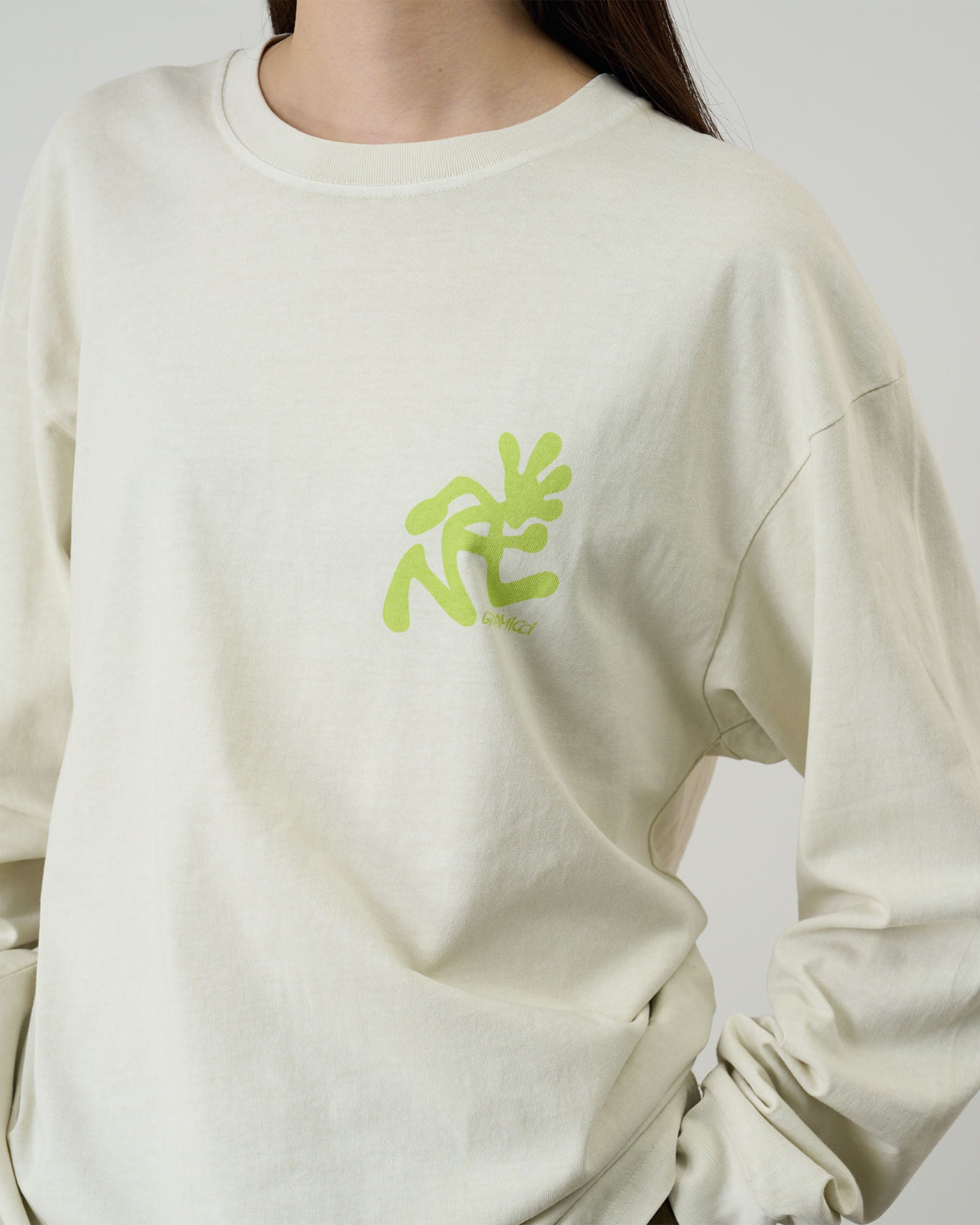 Running Man L/S T-Shirt - Natural Pigment Dyed