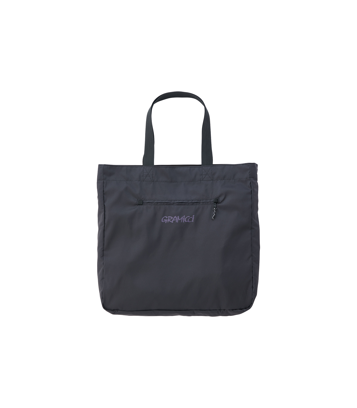 Shell Tote - Black / Purple